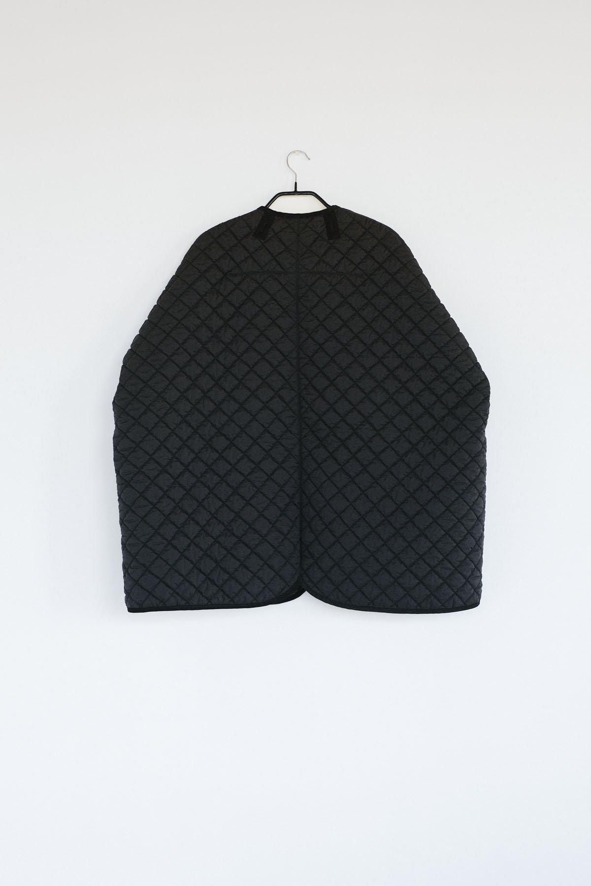 再生ナイロンタフタ・シュリンクキルト　ライナーブルゾン / Black［size M］
