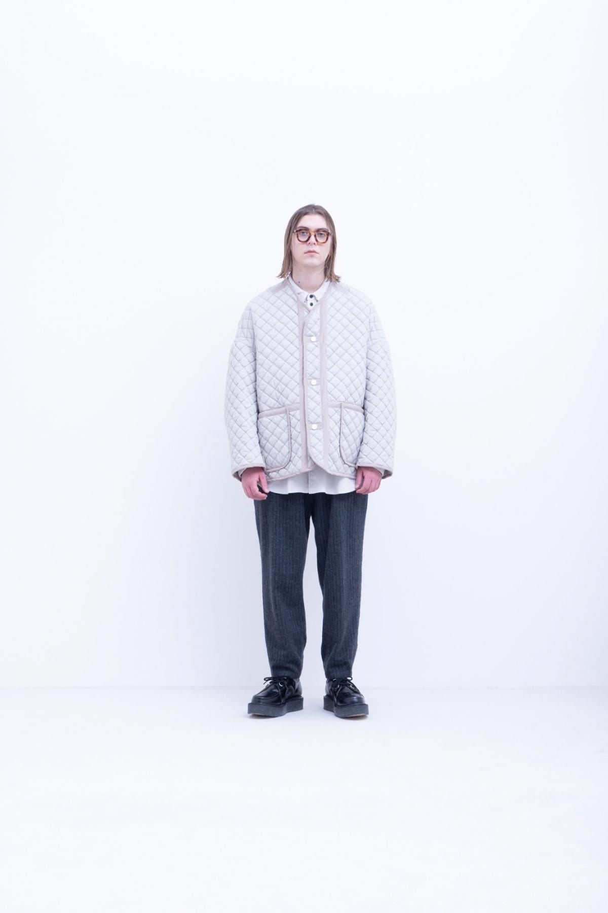 再生ナイロンタフタ・シュリンクキルト　ライナーブルゾン / Black［size M］