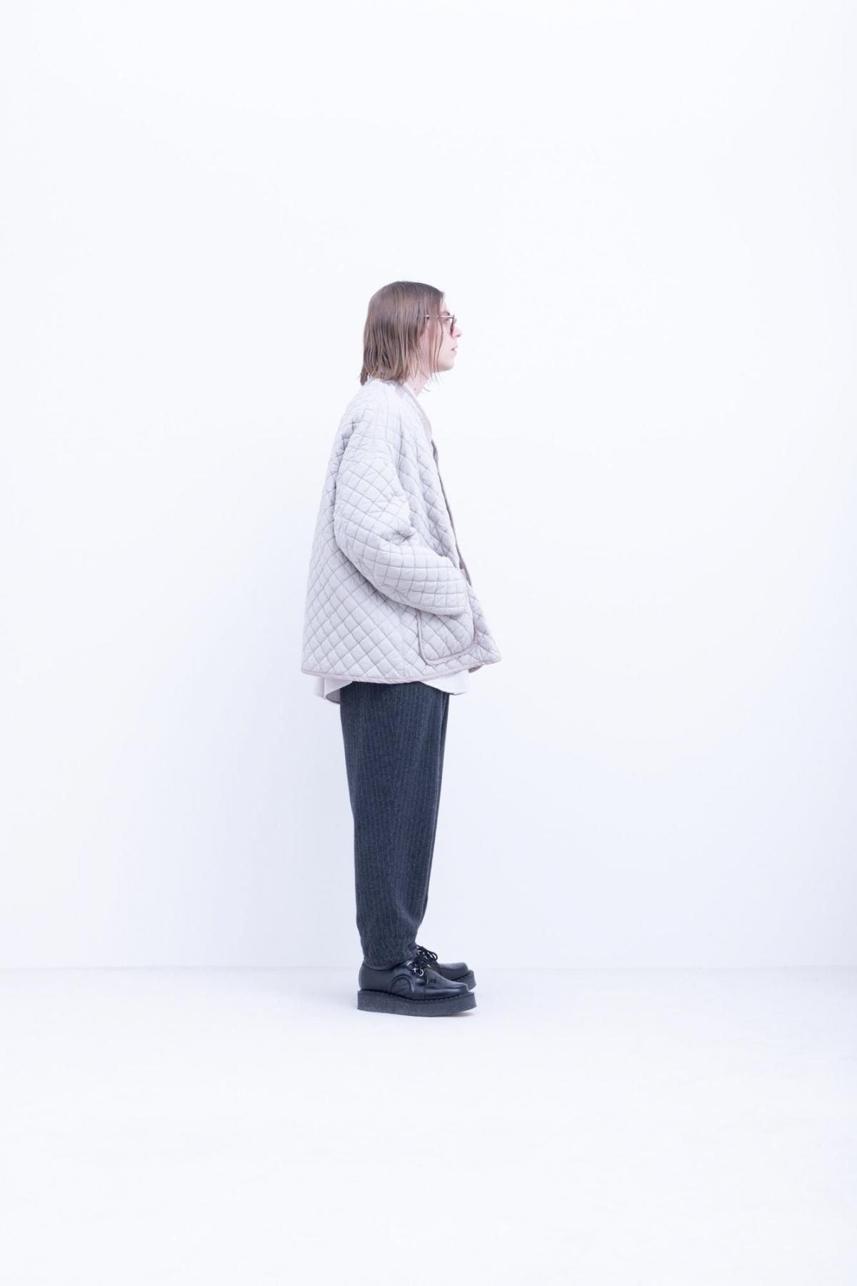 再生ナイロンタフタ・シュリンクキルト　ライナーブルゾン / Black［size M］