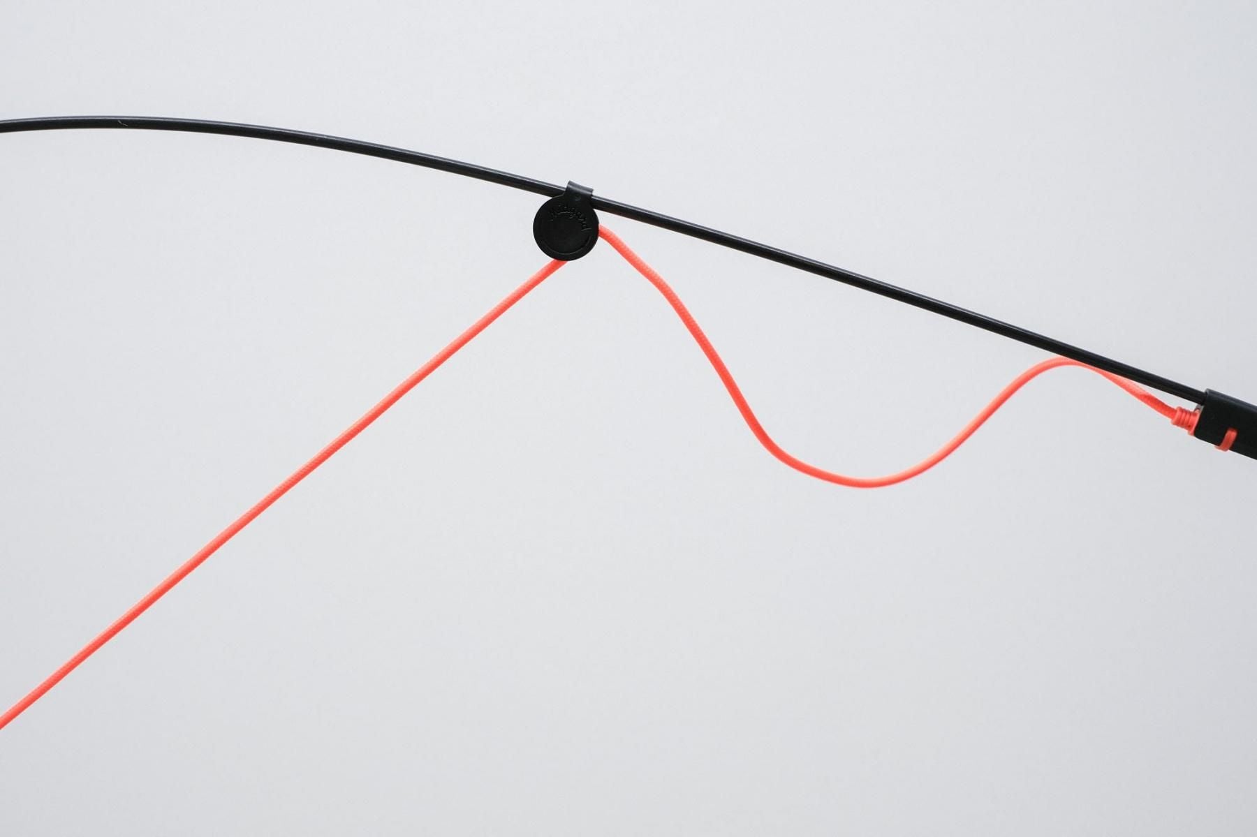 AYNO S desk lamp [black×orange] / Midgard designed by Stefan Diez