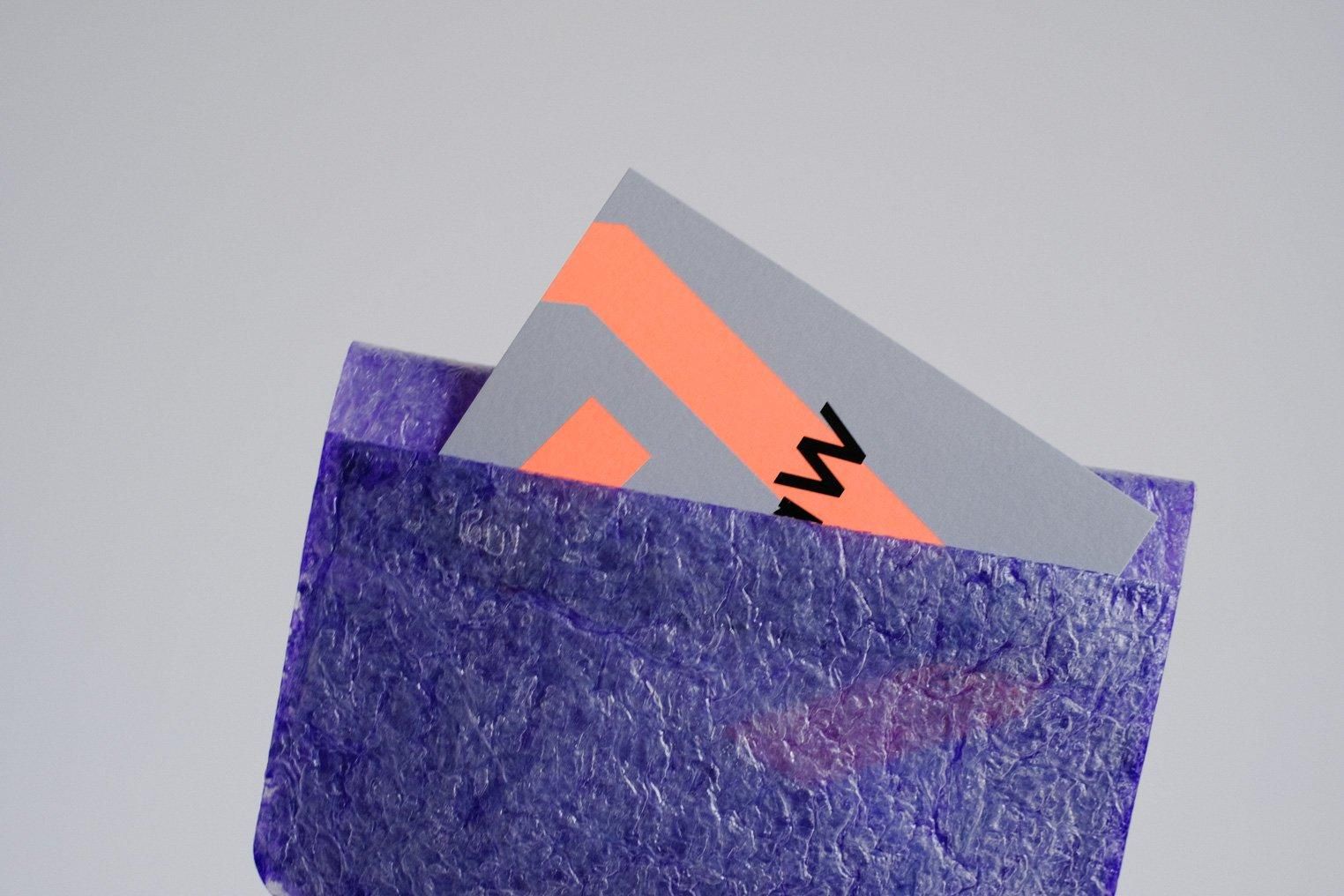 PE CARD CASE [Frost + Light Orange (036)]