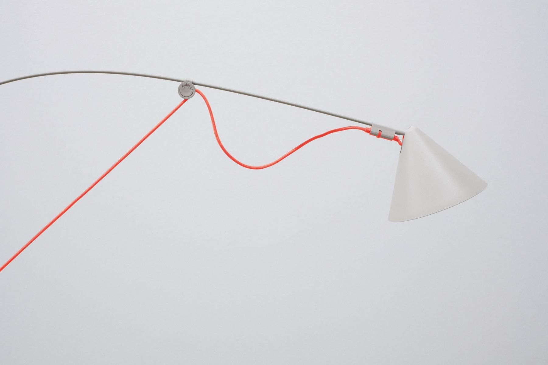 AYNO S desk lamp [grey×orange] / Midgard designed by Stefan Diez
