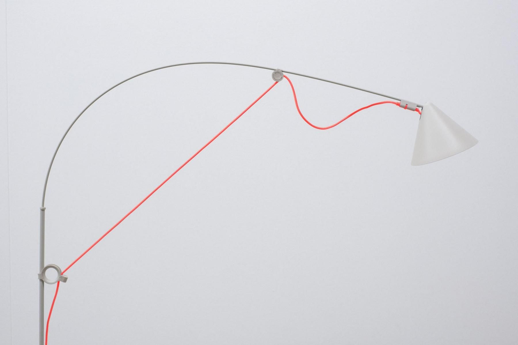 AYNO S desk lamp [grey×orange] / Midgard designed by Stefan Diez
