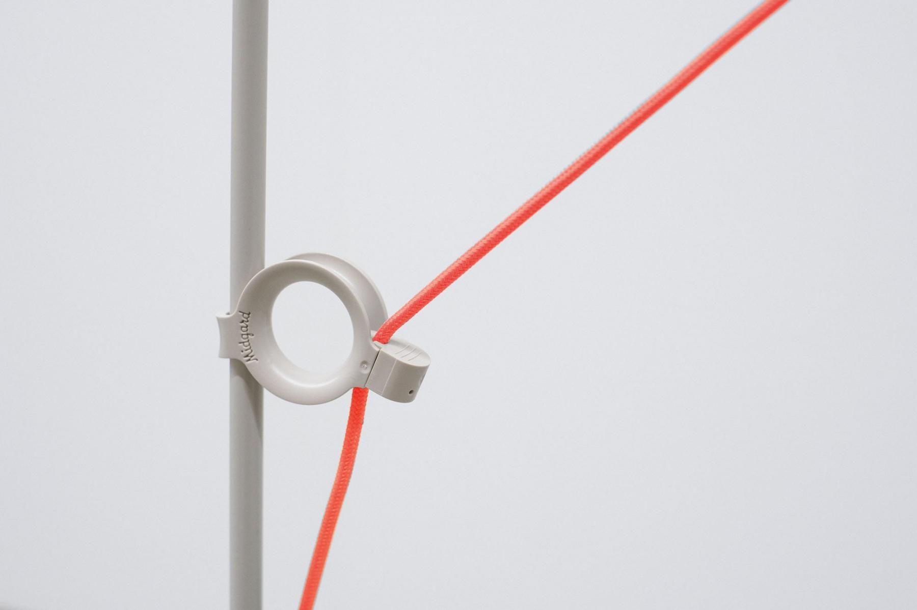 AYNO S desk lamp [grey×orange] / Midgard designed by Stefan Diez