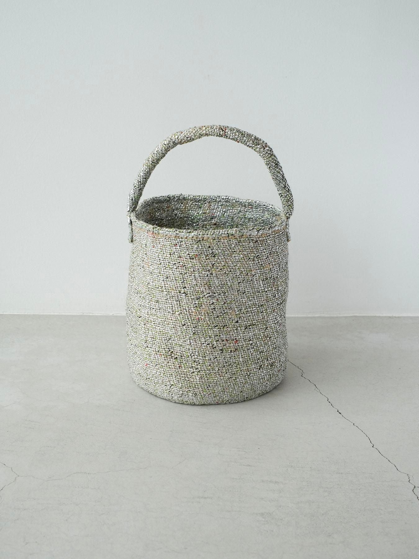 candy basket  silver M