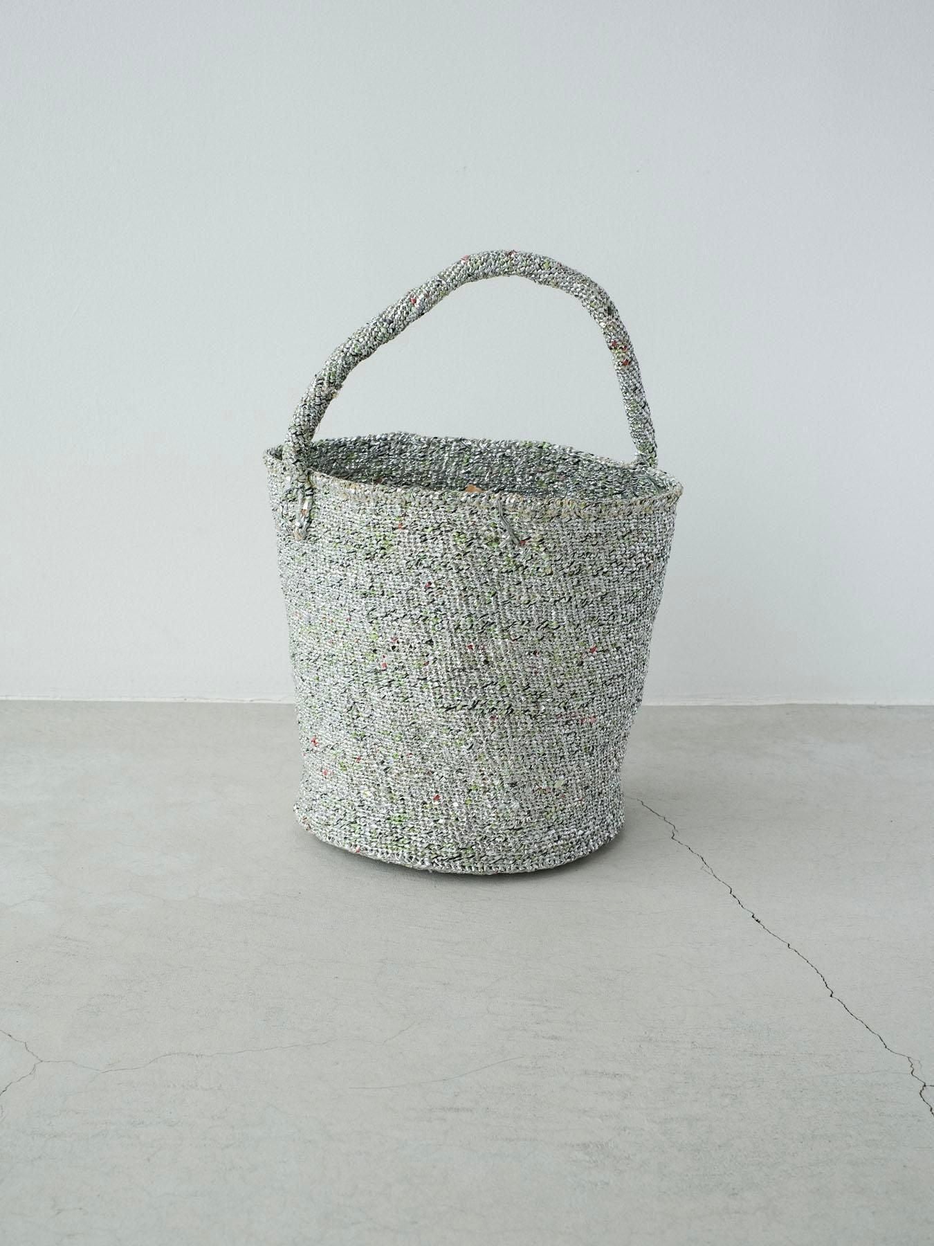 candy basket  silver M