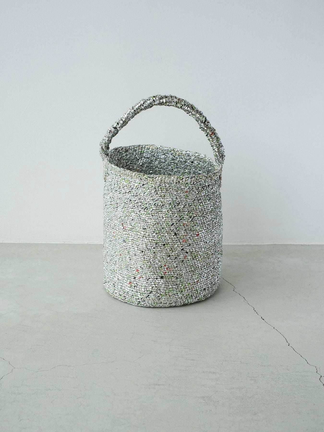 candy basket  silver M