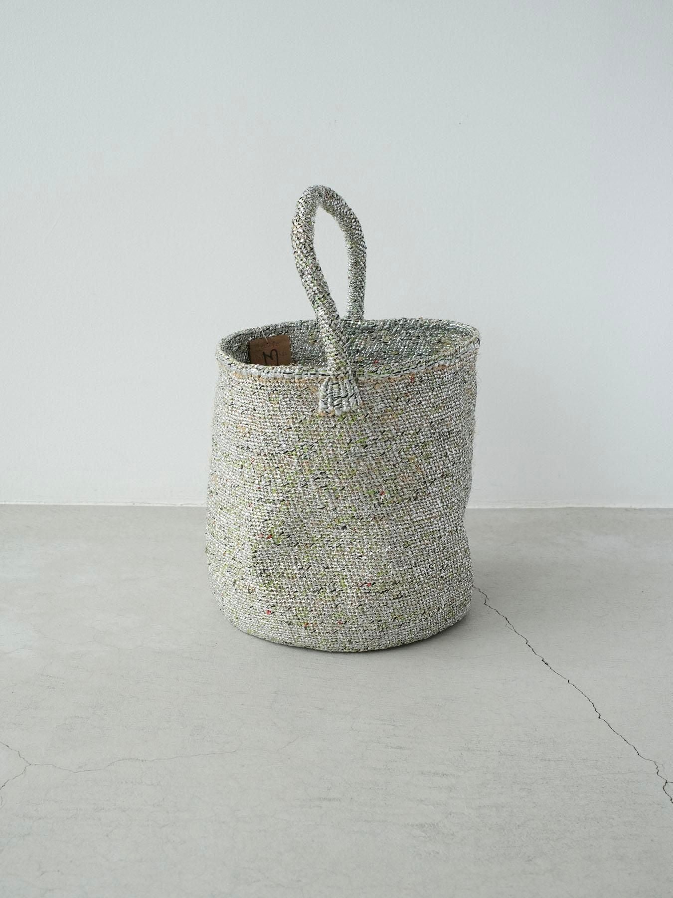 candy basket  silver M