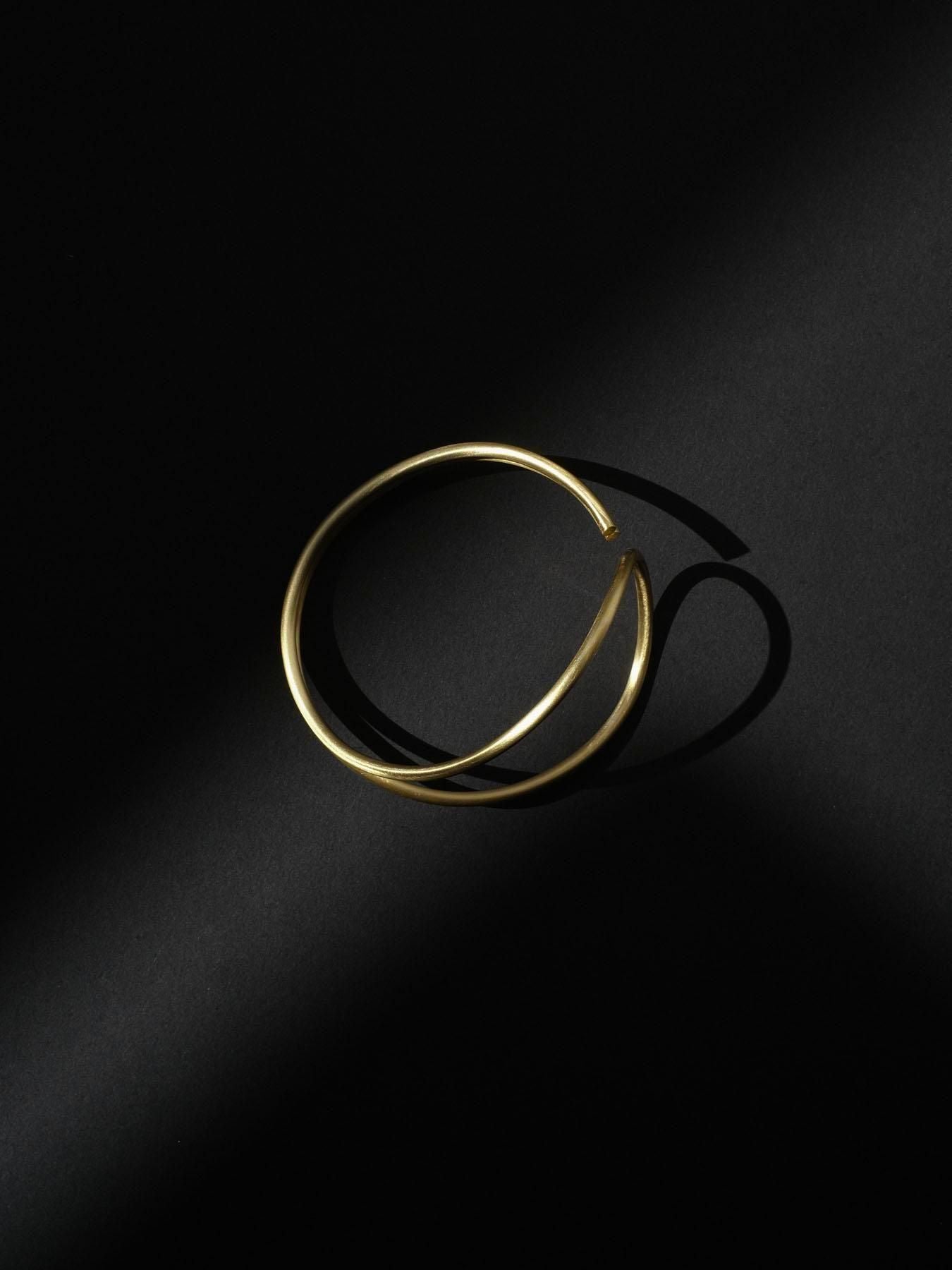 round wire bangle _body [brass]