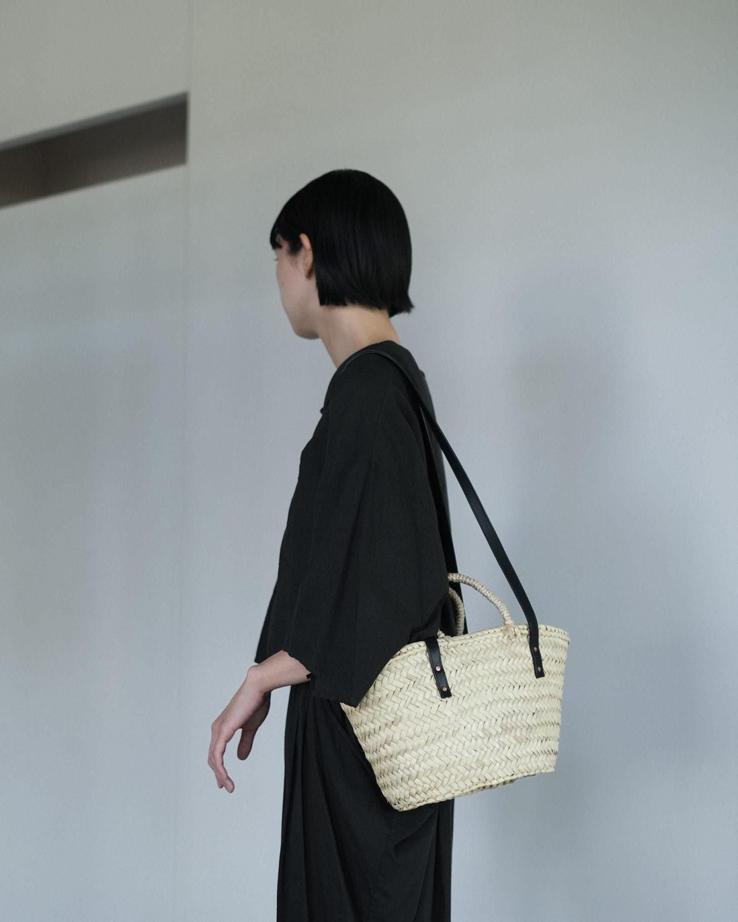 TB09 / INNER LID BASKET-LONG HANDLE S［BLACK］
