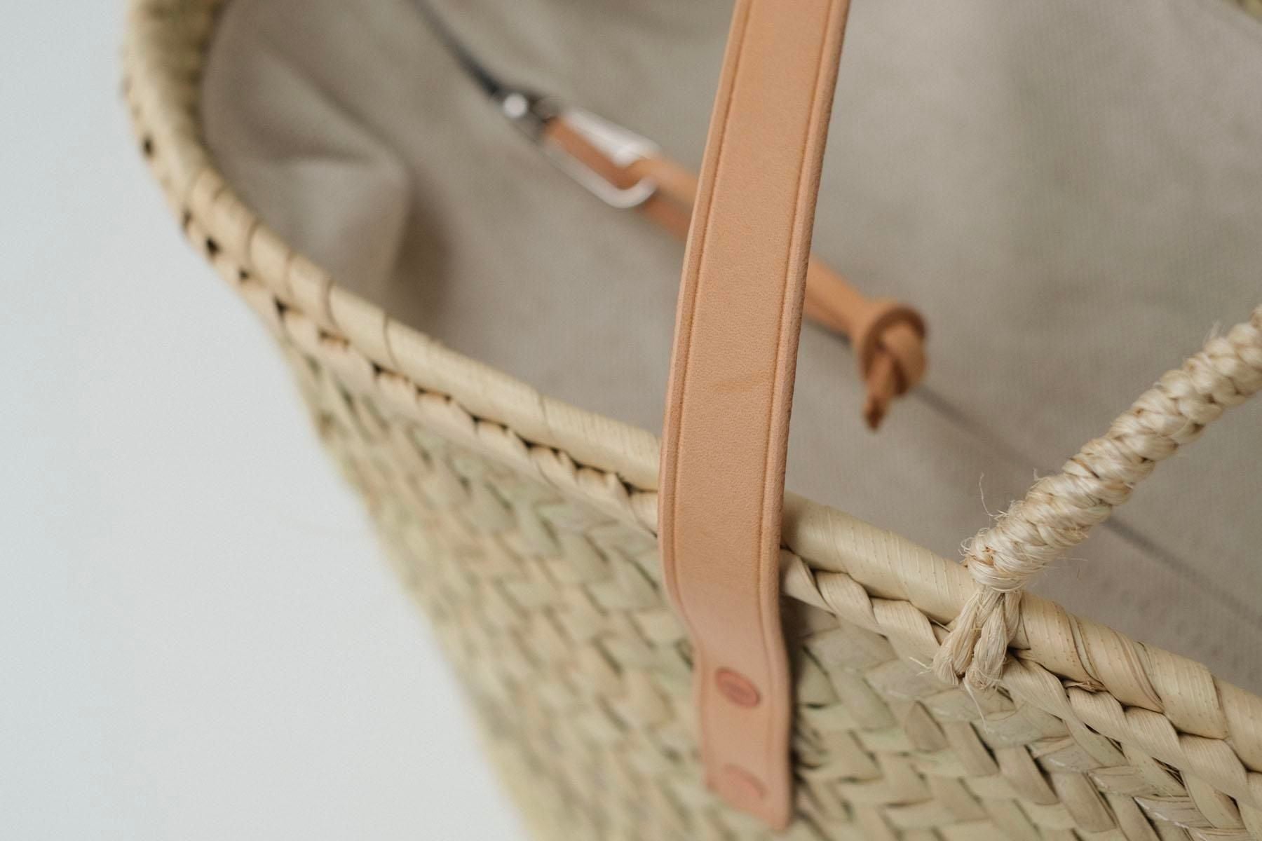 TB10 / INNER LID BASKET-LONG HANDLE M［NATURAL］ / Aeta
