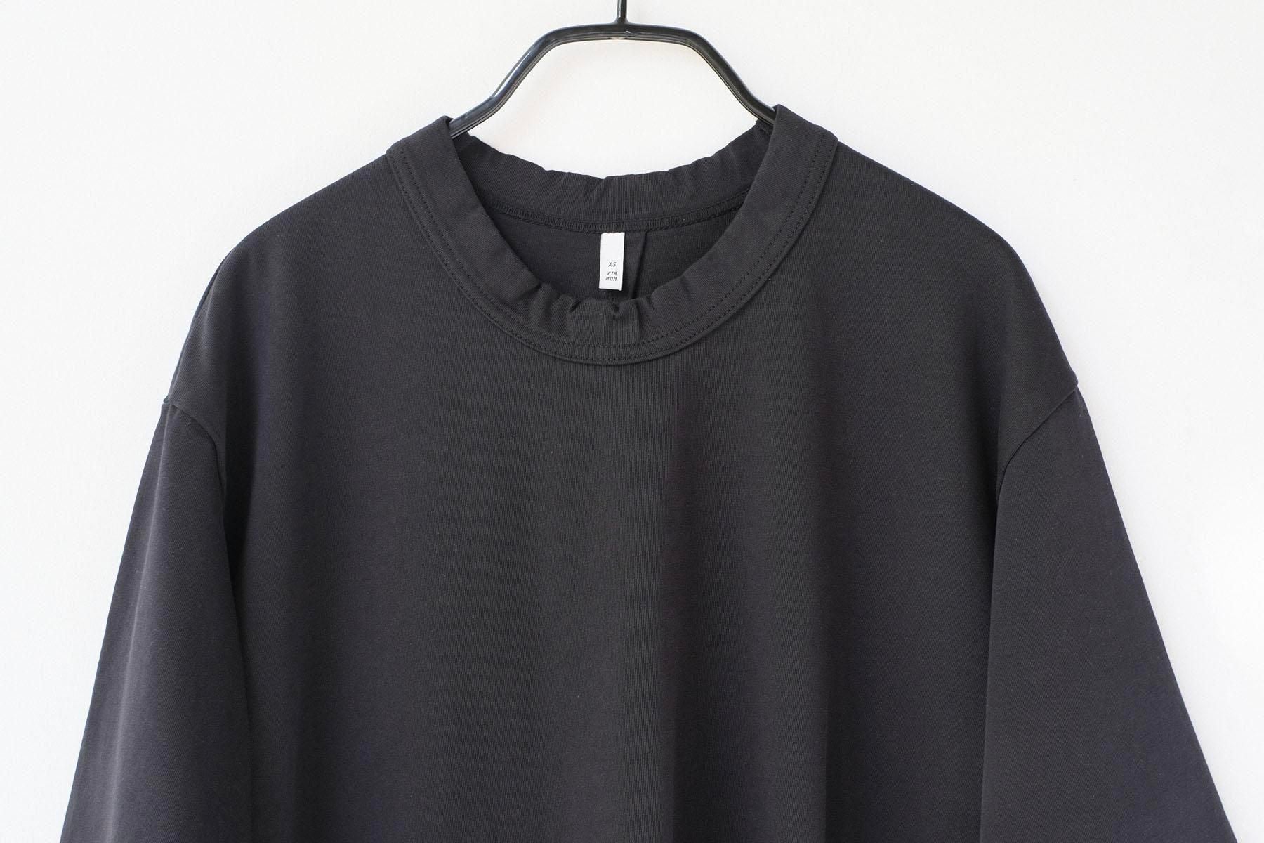 微強撚綿天竺　クルーネックT / Midnight［size M］