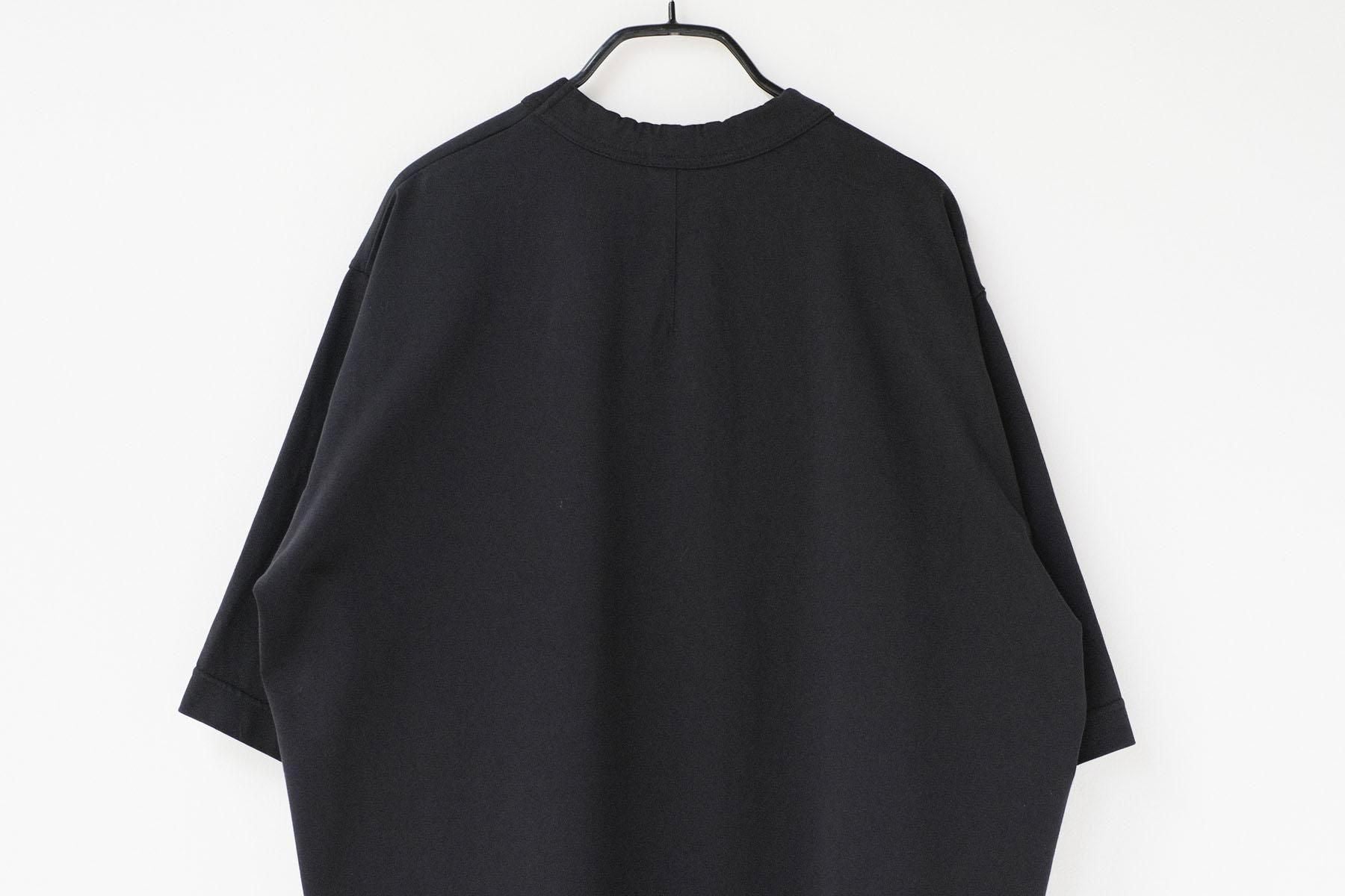 微強撚綿天竺　クルーネックT / Midnight［size M］