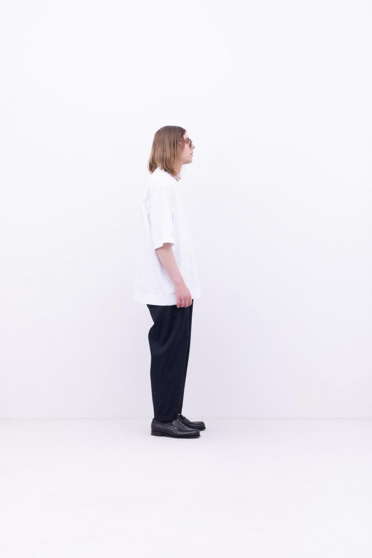 微強撚綿天竺　クルーネックT / Midnight［size M］