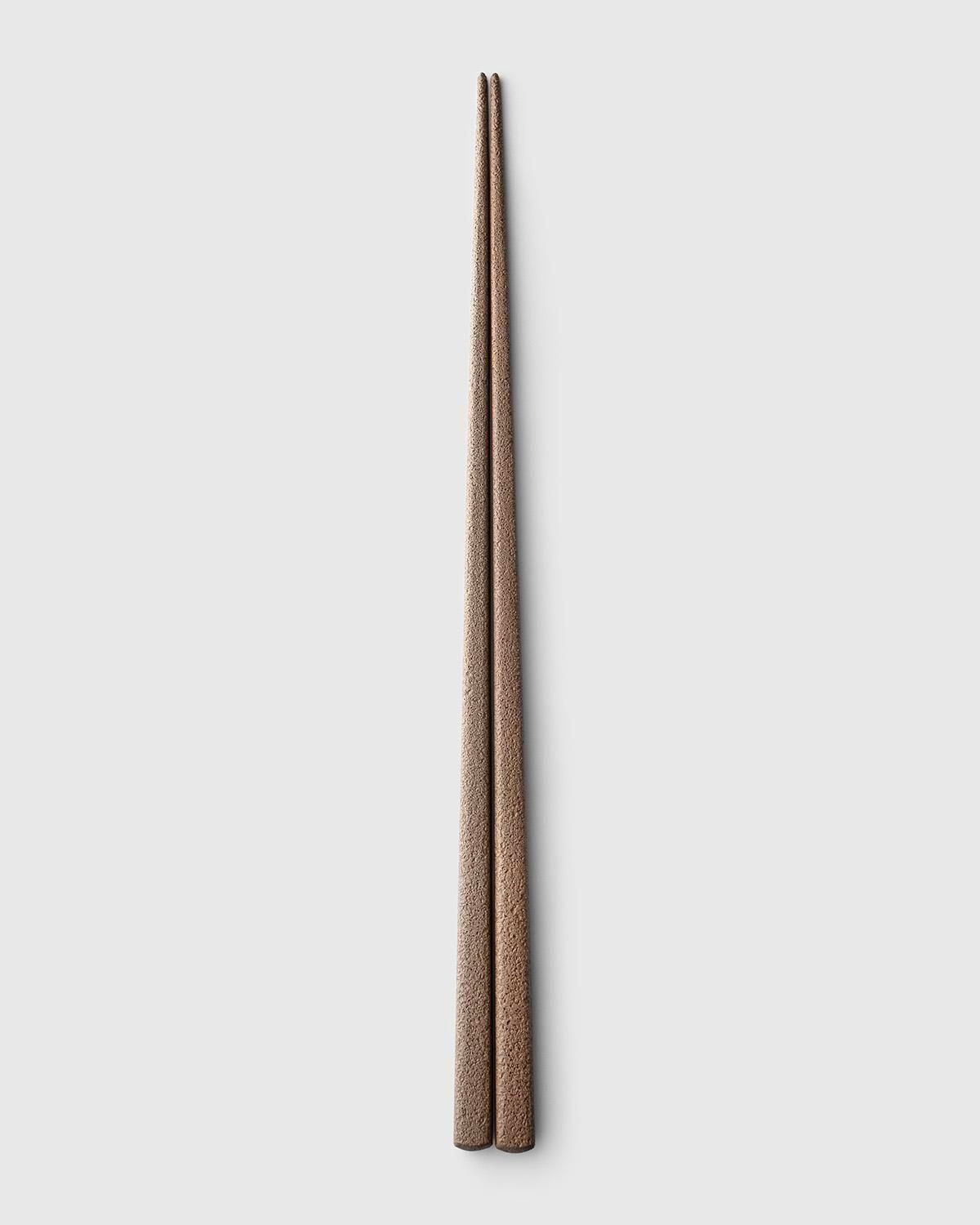 CHOPSTICKS SQUARE（LACQUEWHITE） 箸・四角（漆塗） [MAKIJI WHITE]