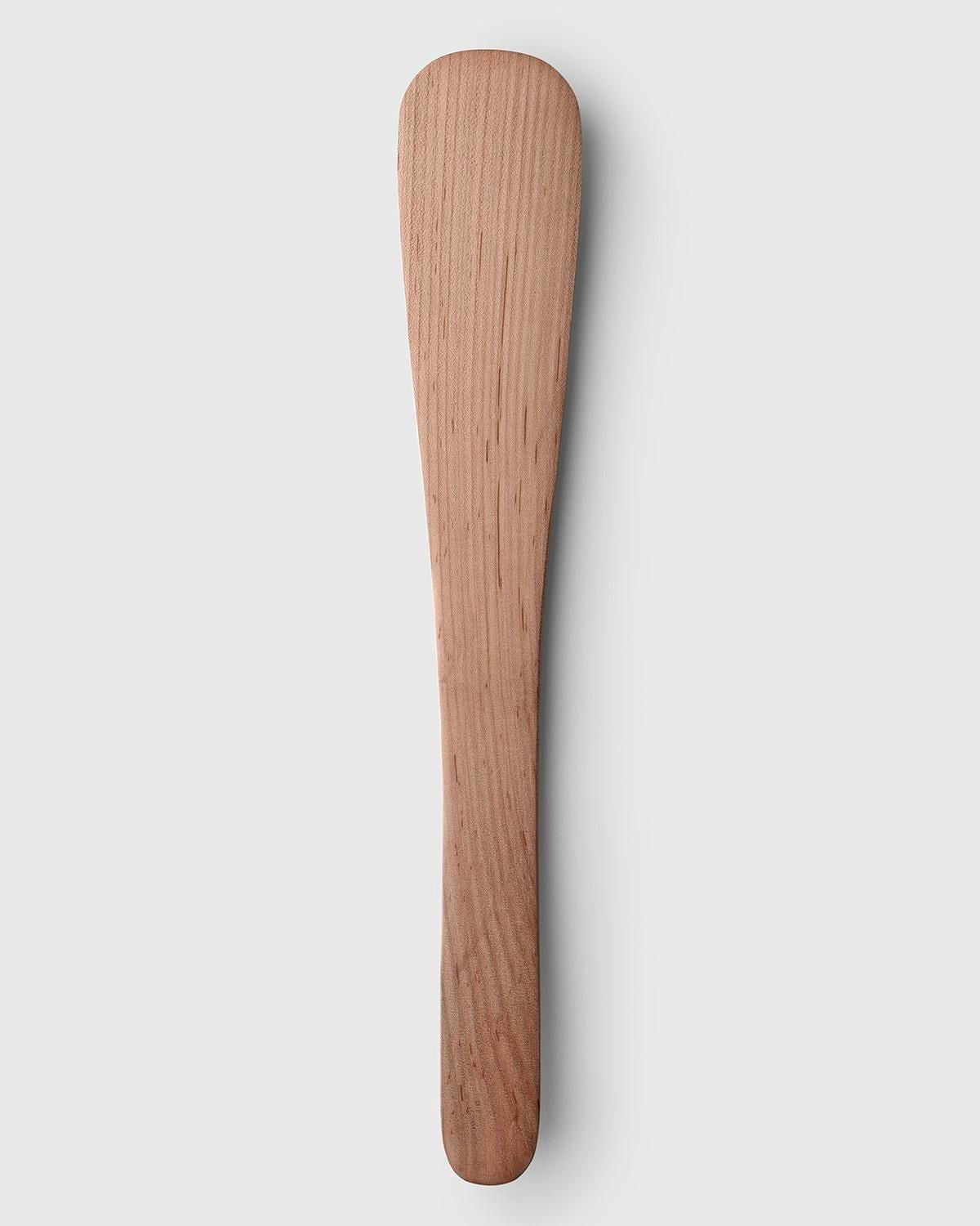 SPATULA Round (Unpainted) 木ベラ・丸(無塗装)