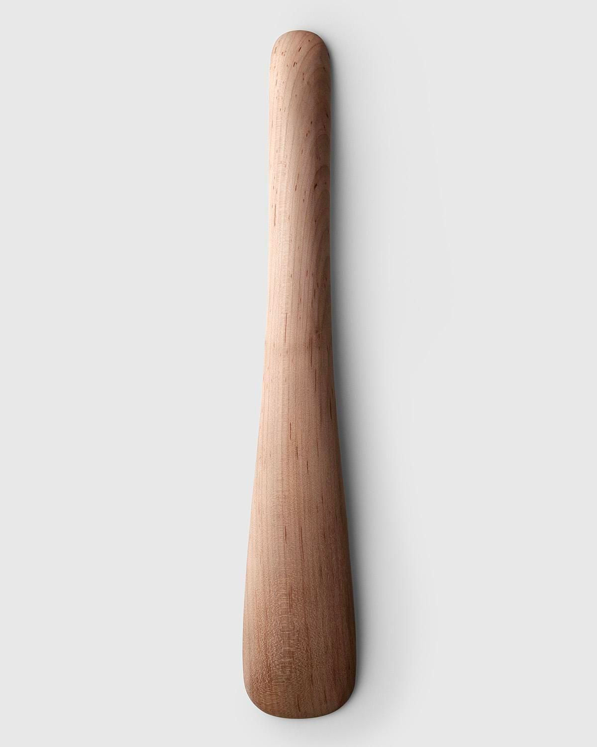 SPATULA Round (Unpainted) 木ベラ・丸(無塗装)