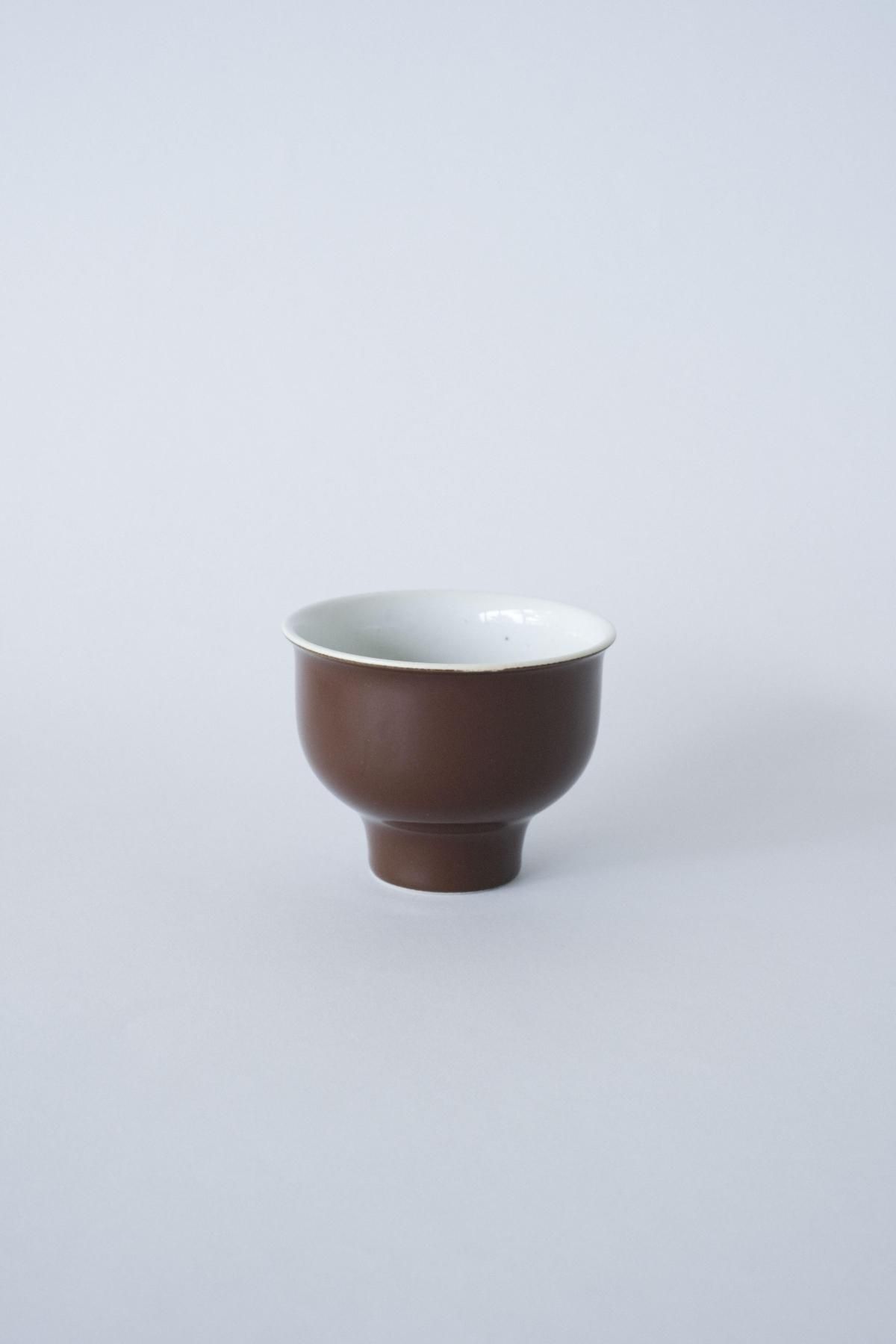 MANZ Tea Cup Brown / 1616 / arita japan