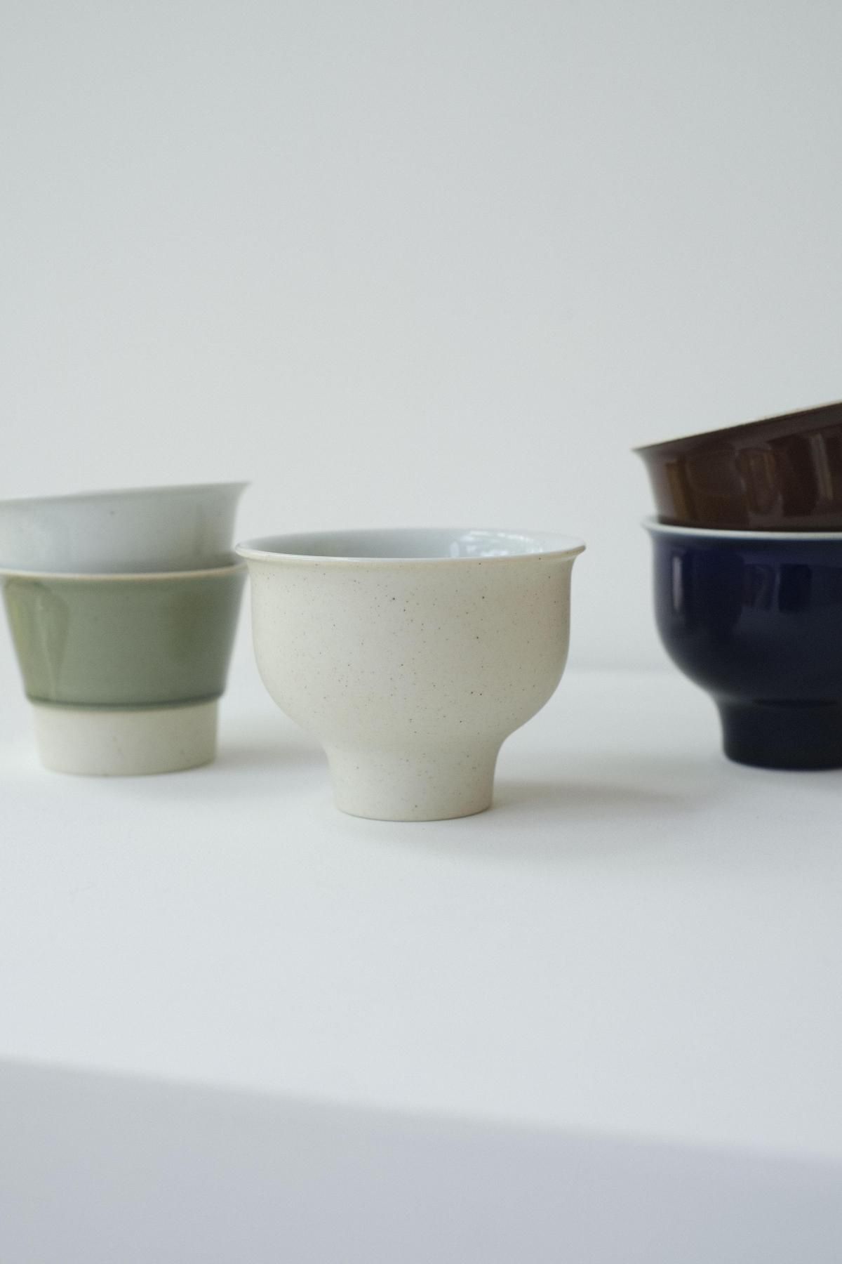 MANZ Tea Cup Brown / 1616 / arita japan