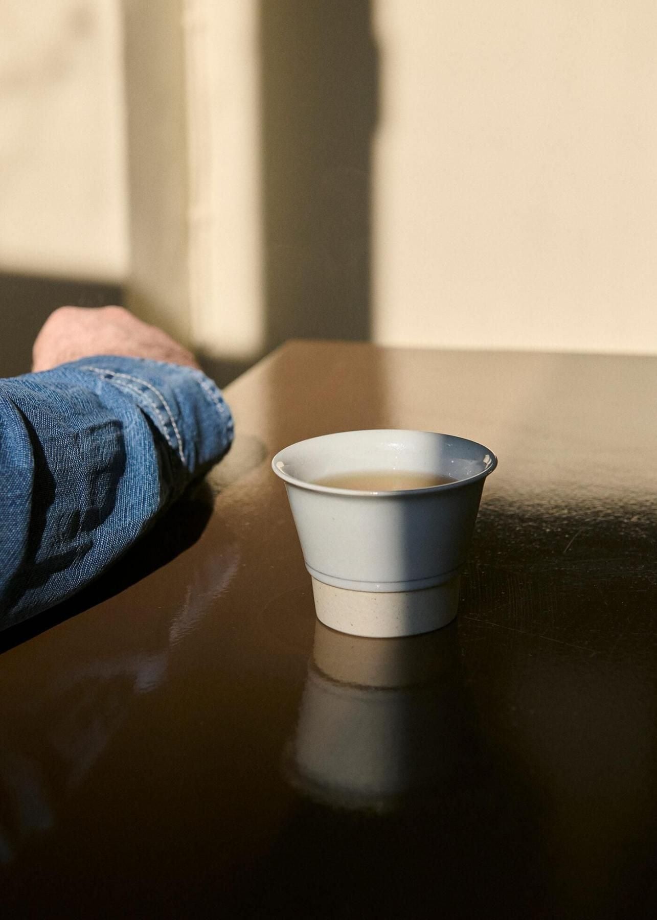 MANZ Hojicha cup Natural / 1616 / arita japan