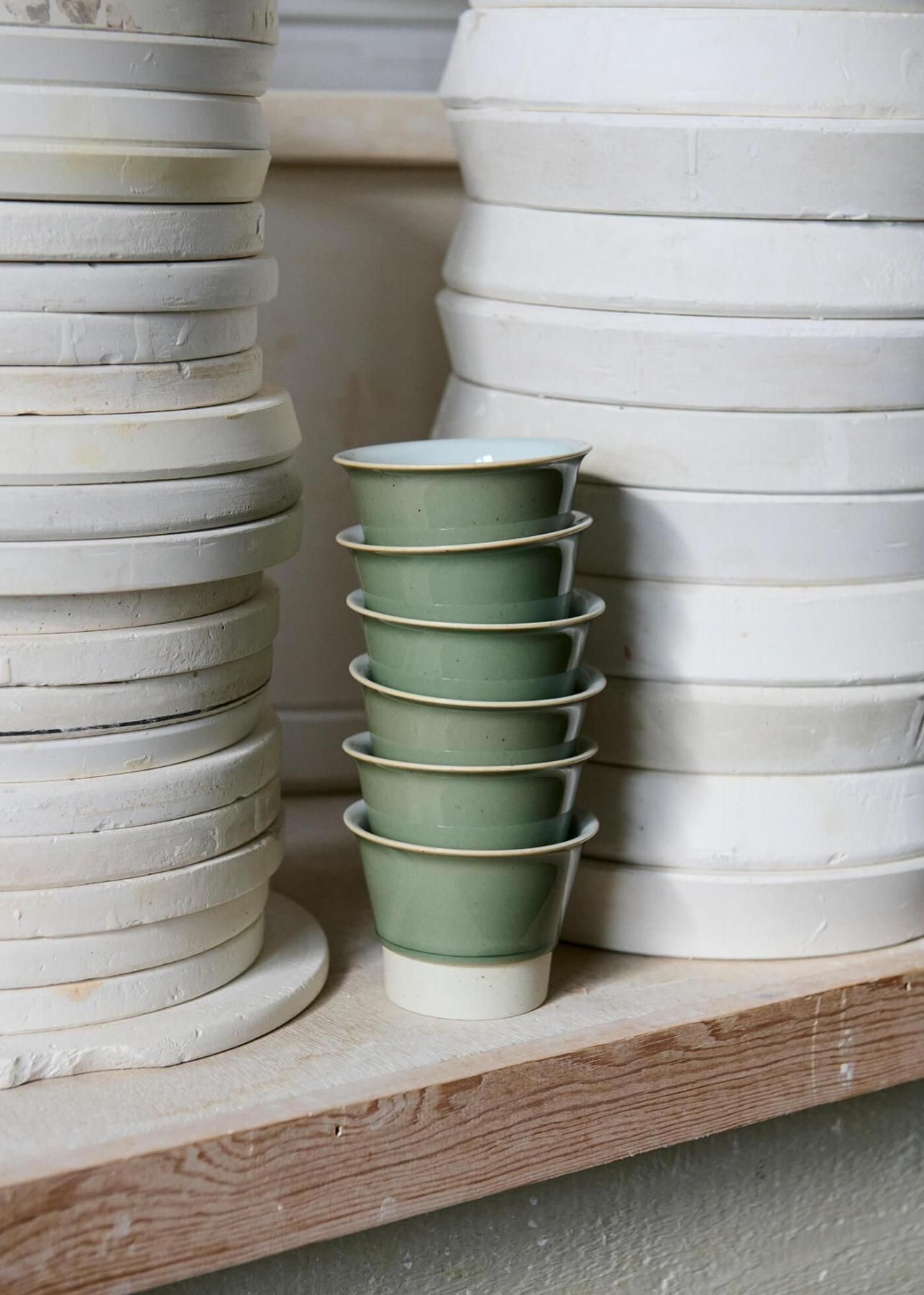 MANZ Hojicha cup Natural / 1616 / arita japan