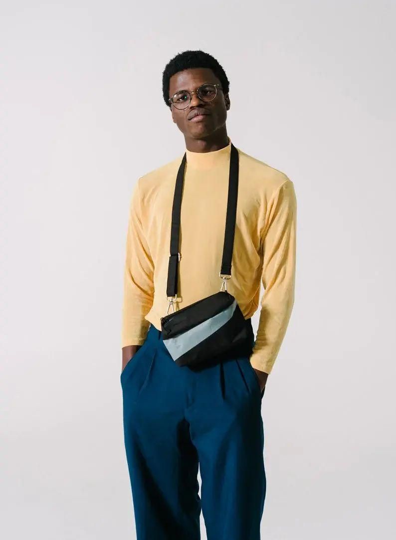 Bum Bag S / Black&Grey