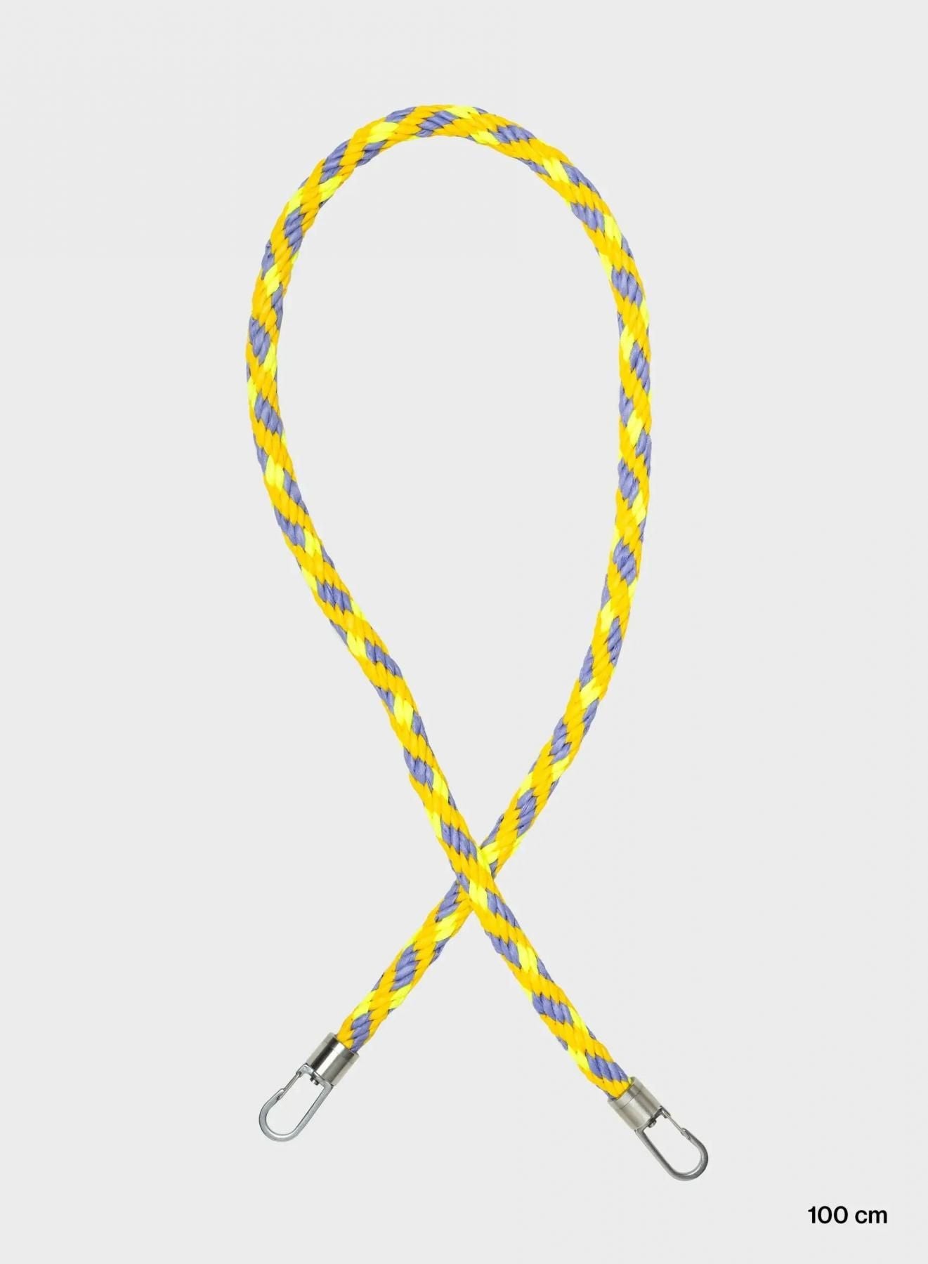 KUMIHIMO Strap 100cm / Treble&Fluo Yellow / SUSAN BIJL