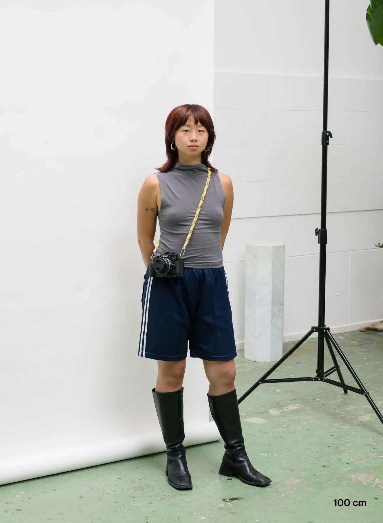 KUMIHIMO Strap 100cm / Treble&Fluo Yellow / SUSAN BIJL