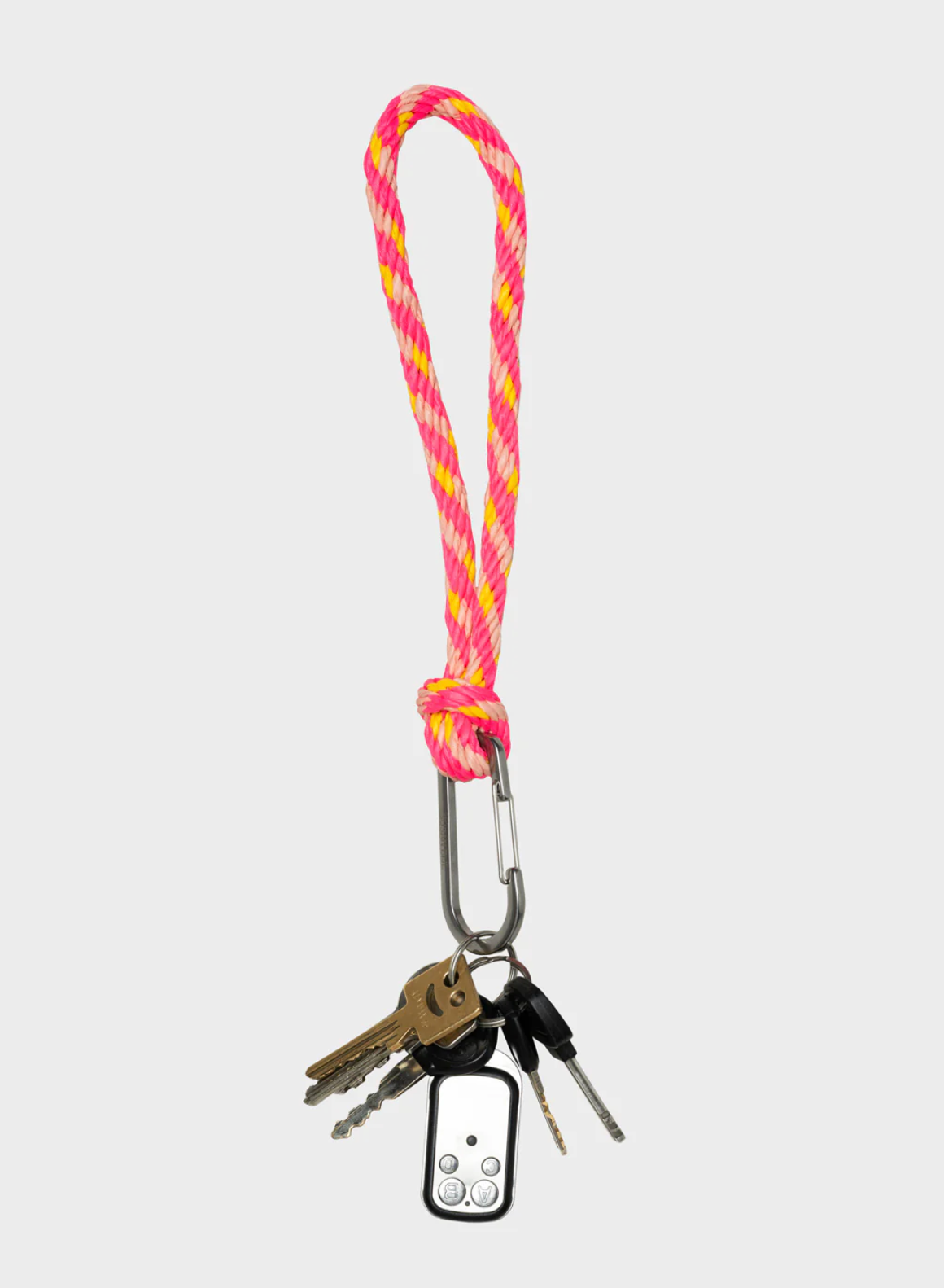 KUMIHIMO Keychain / Tone&TV Yellow / SUSAN BIJL
