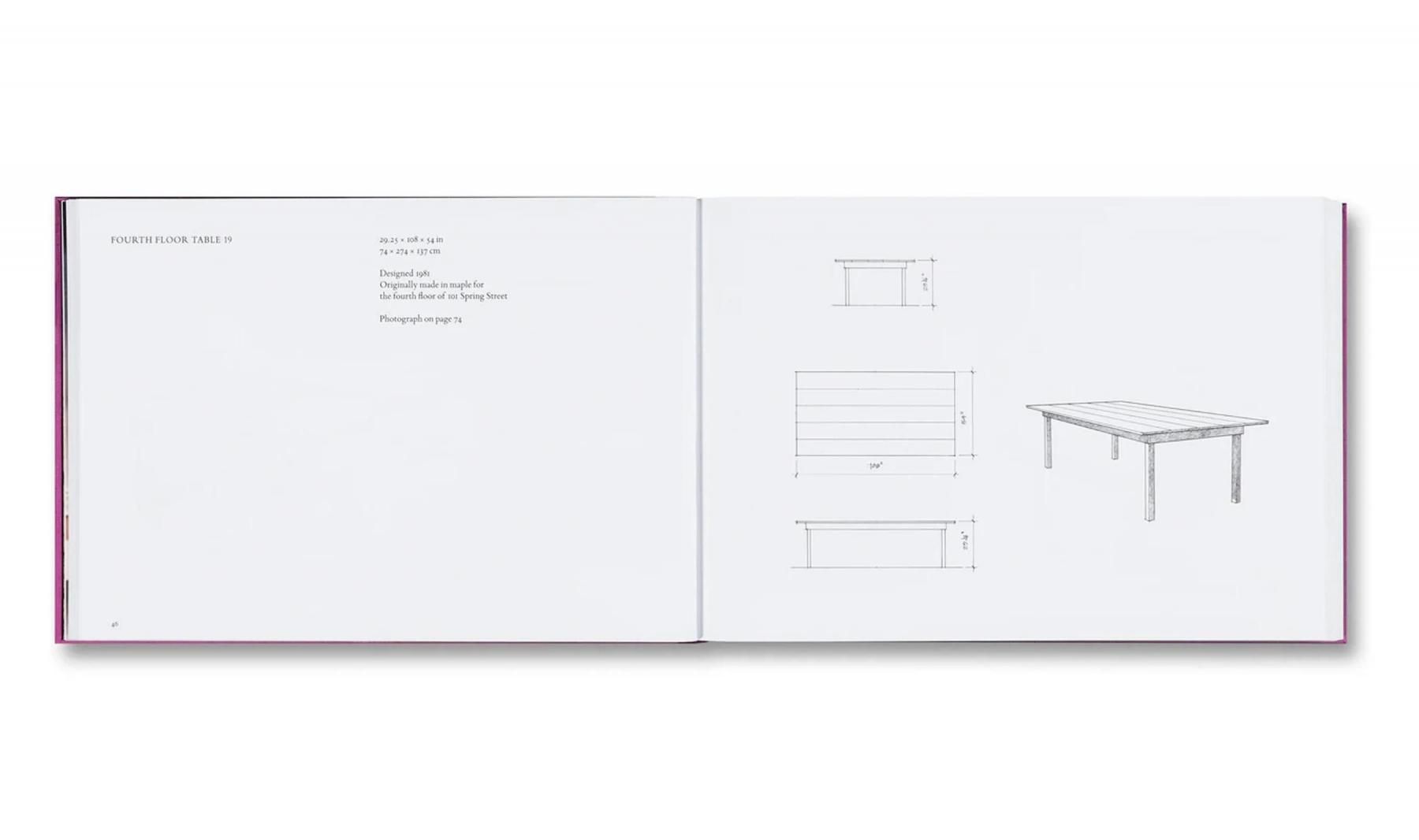 書籍：DONALD JUDD FURNITURE by Donald Judd