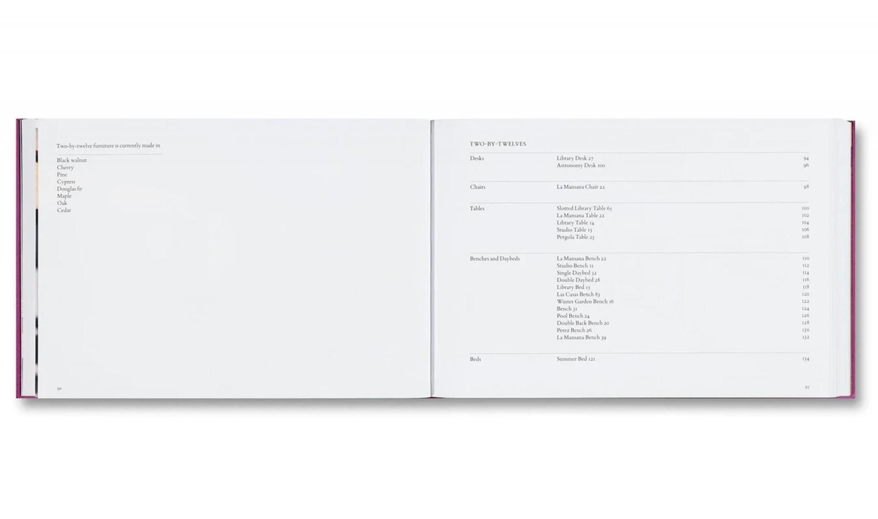 書籍：DONALD JUDD FURNITURE by Donald Judd