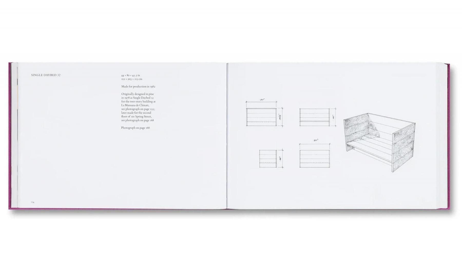 書籍：DONALD JUDD FURNITURE by Donald Judd