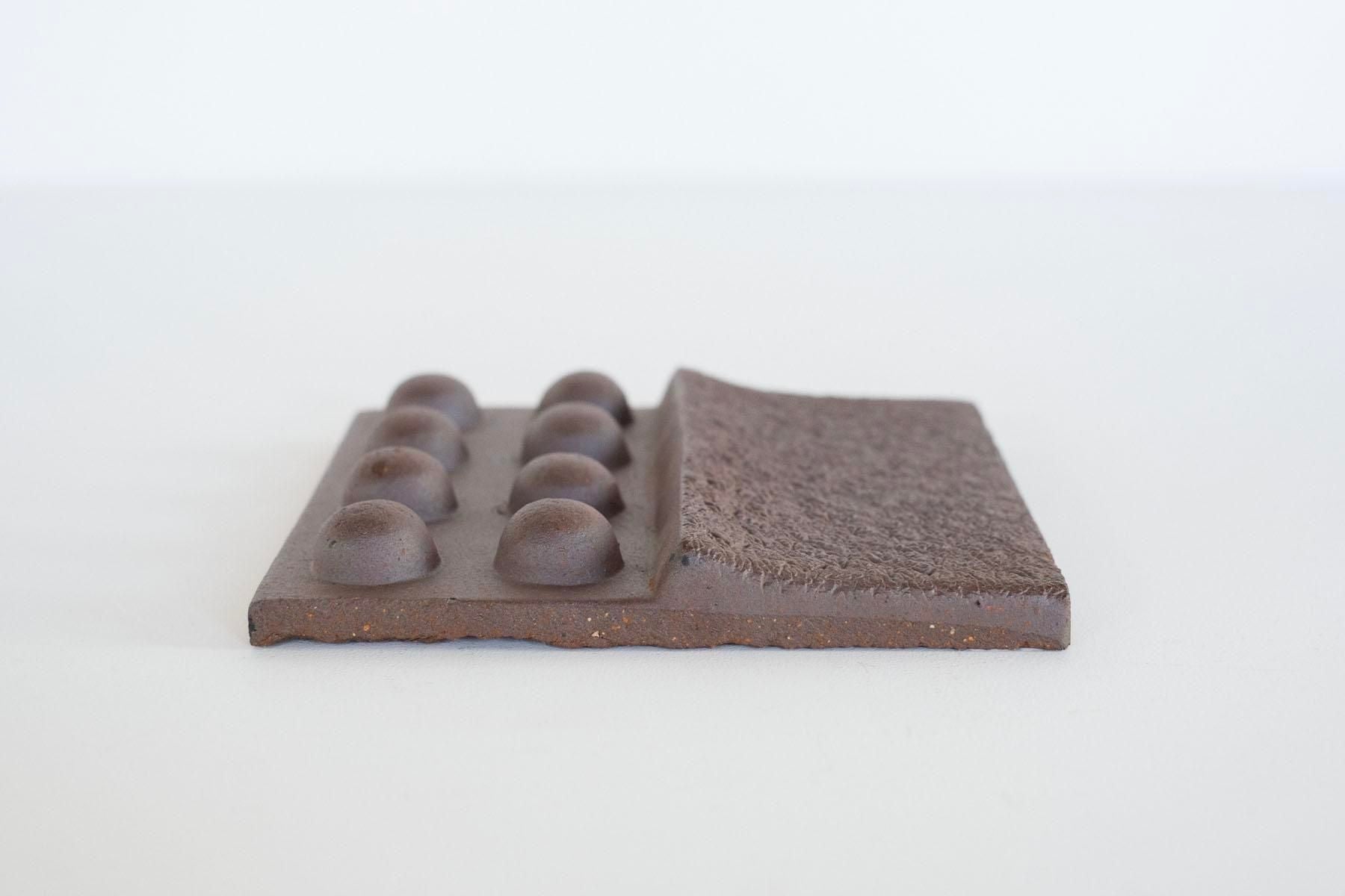 肉球タイル [ Dark Brown ]