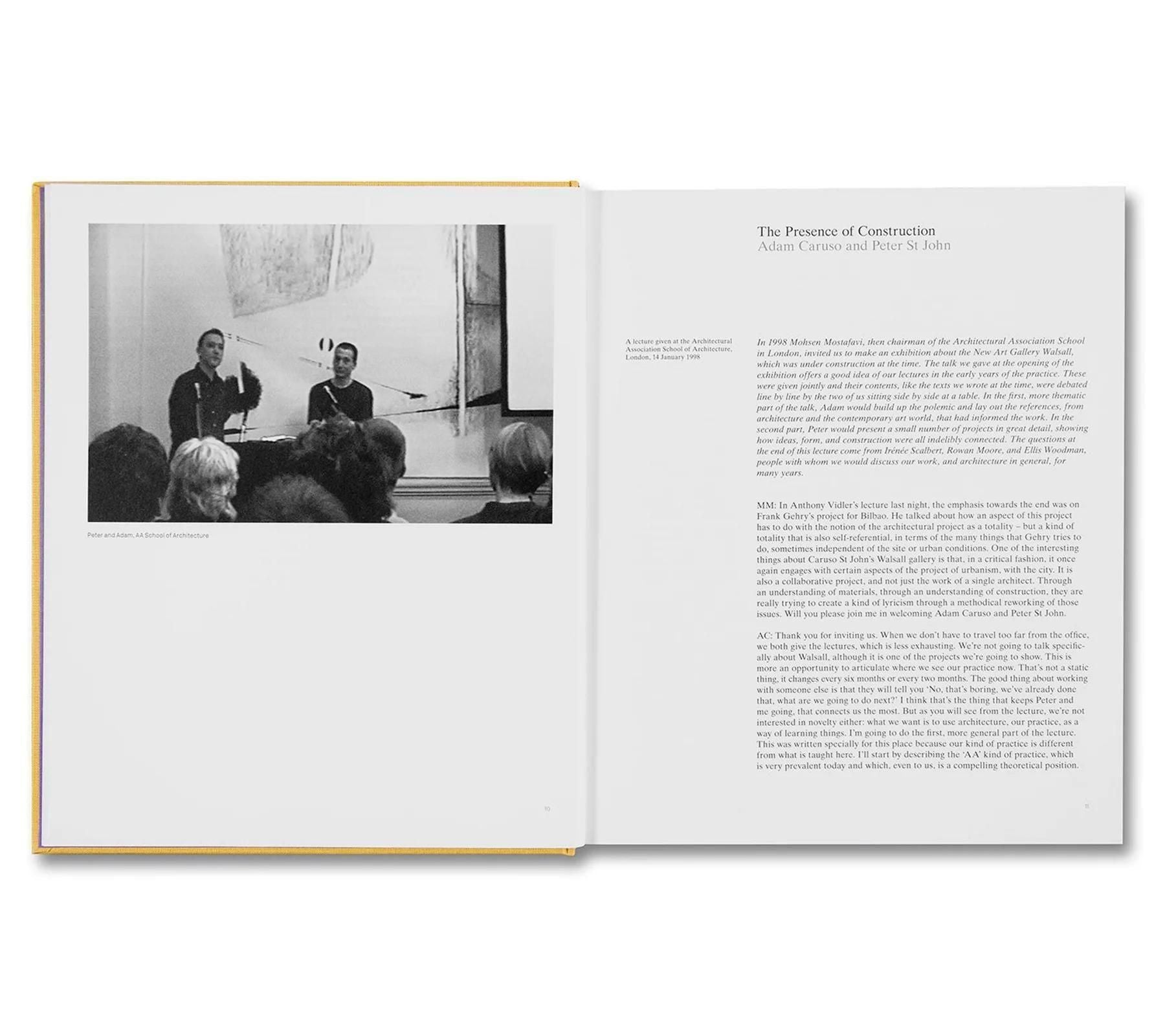 書籍：COLLECTED WORKS: VOLUME 1 1990-2005 by Caruso St John

