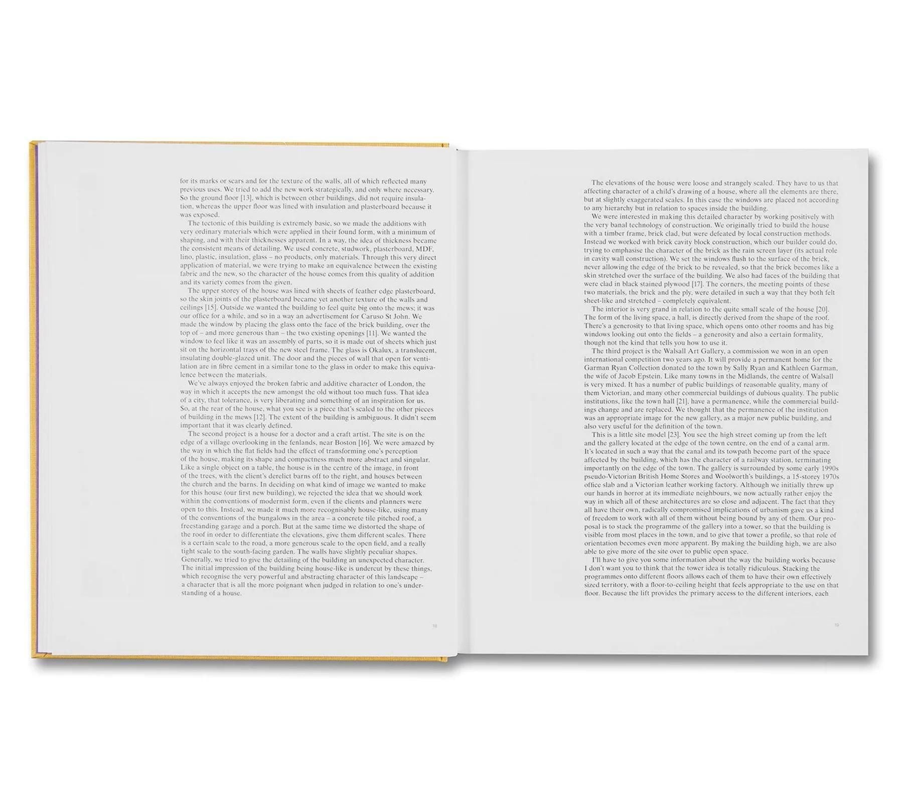 書籍：COLLECTED WORKS: VOLUME 1 1990-2005 by Caruso St John
