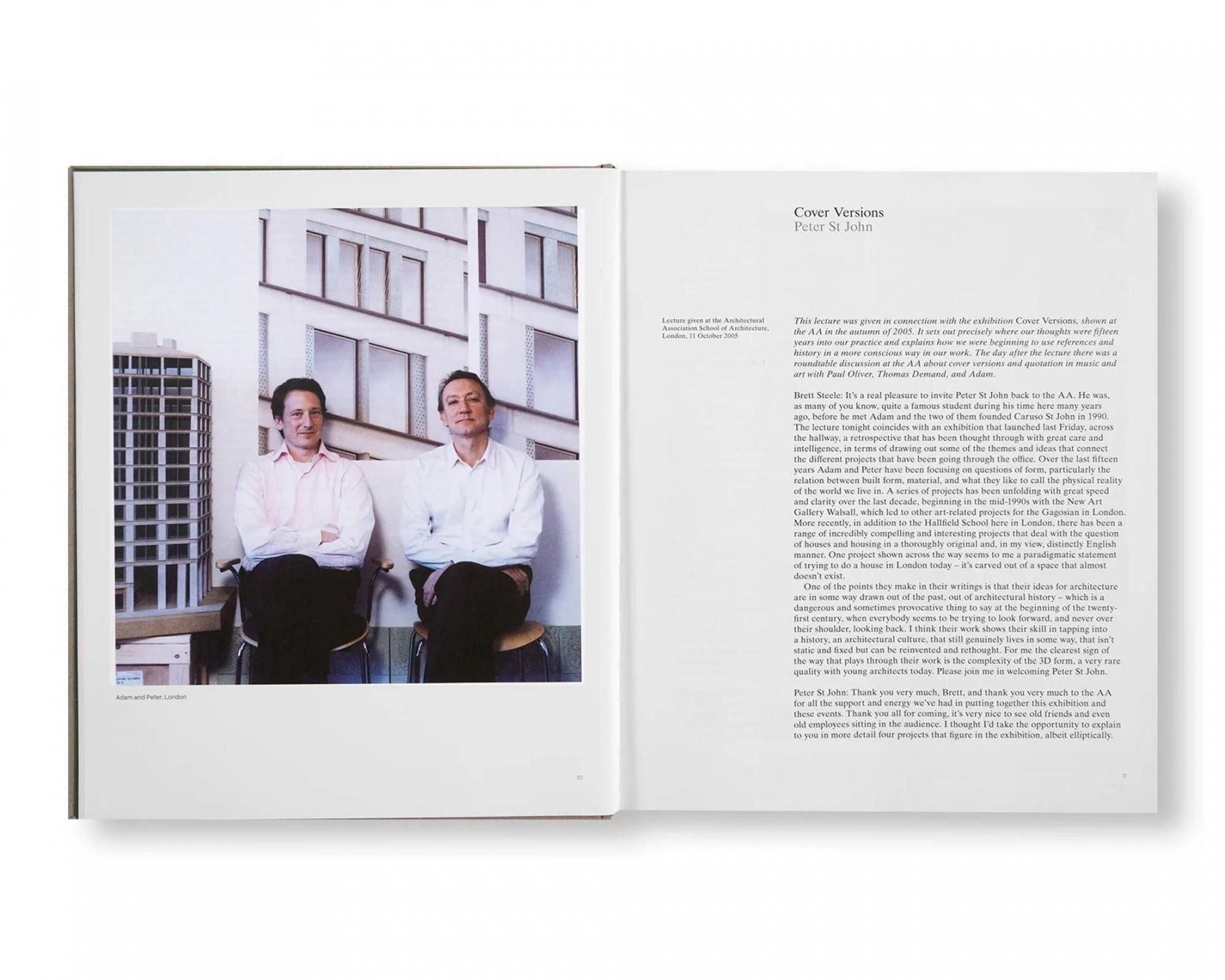 書籍：COLLECTED WORKS: VOLUME 2 2000–2012 by Caruso St John

