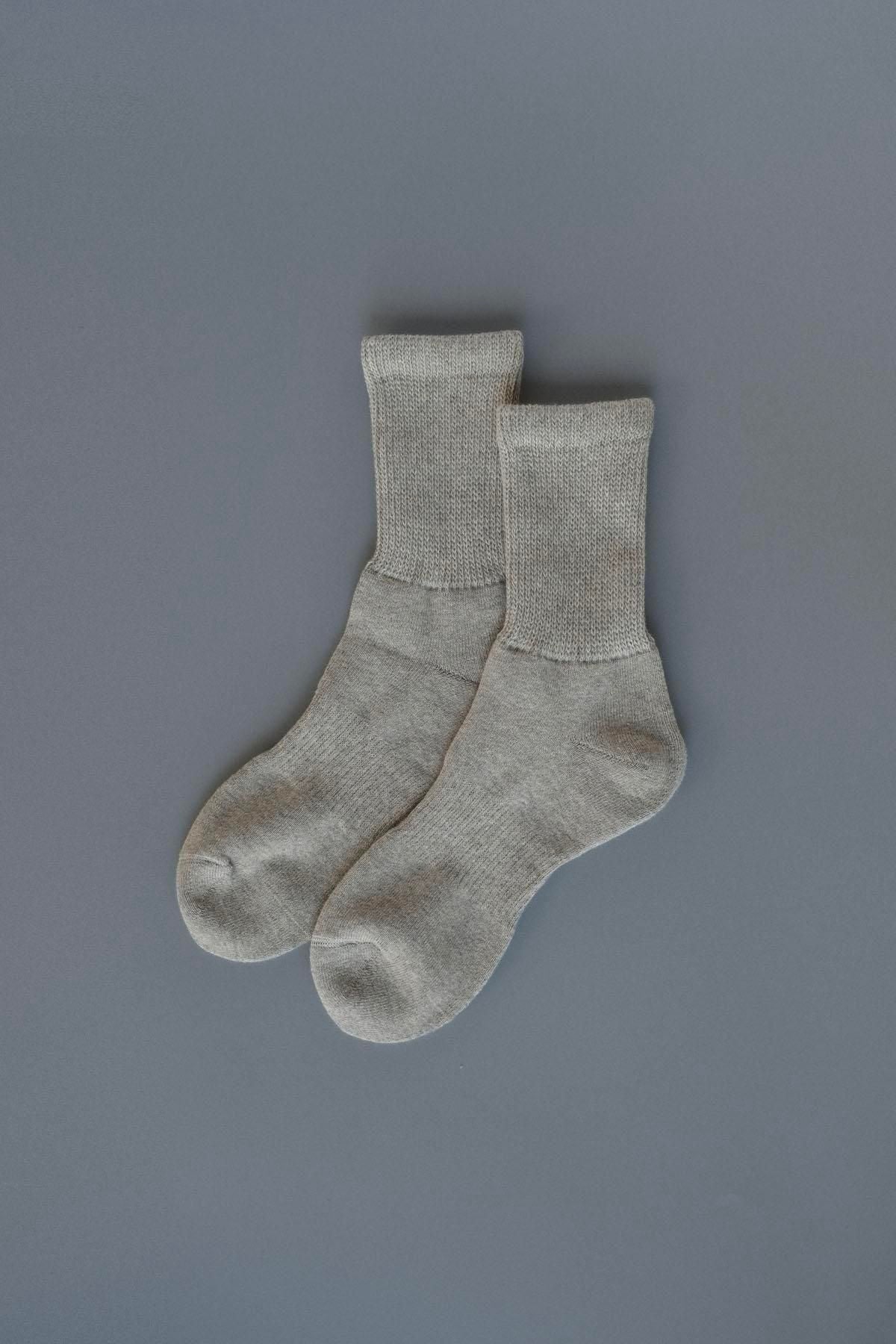 オーガニックコットン Pile Wrap L［Grey］