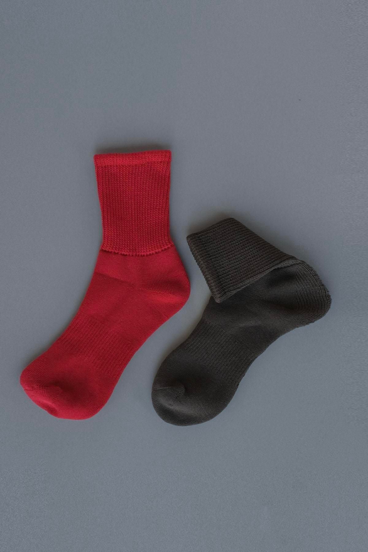 オーガニックコットン Pile Wrap L［Red］