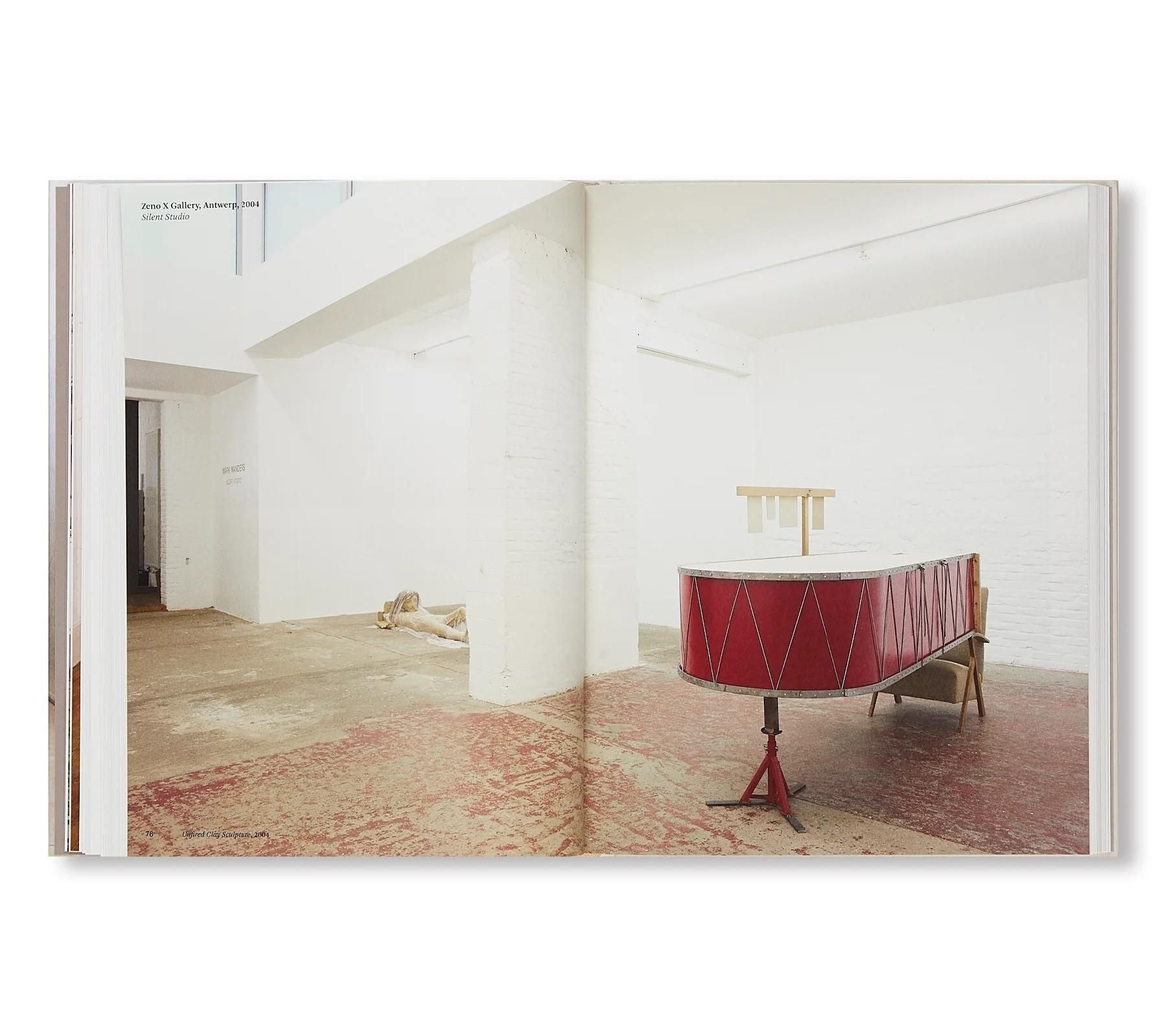 書籍：MARK MANDERS - ZENO X GALLERY , 28 YEARS OF COLLABORATION by Mark Manders