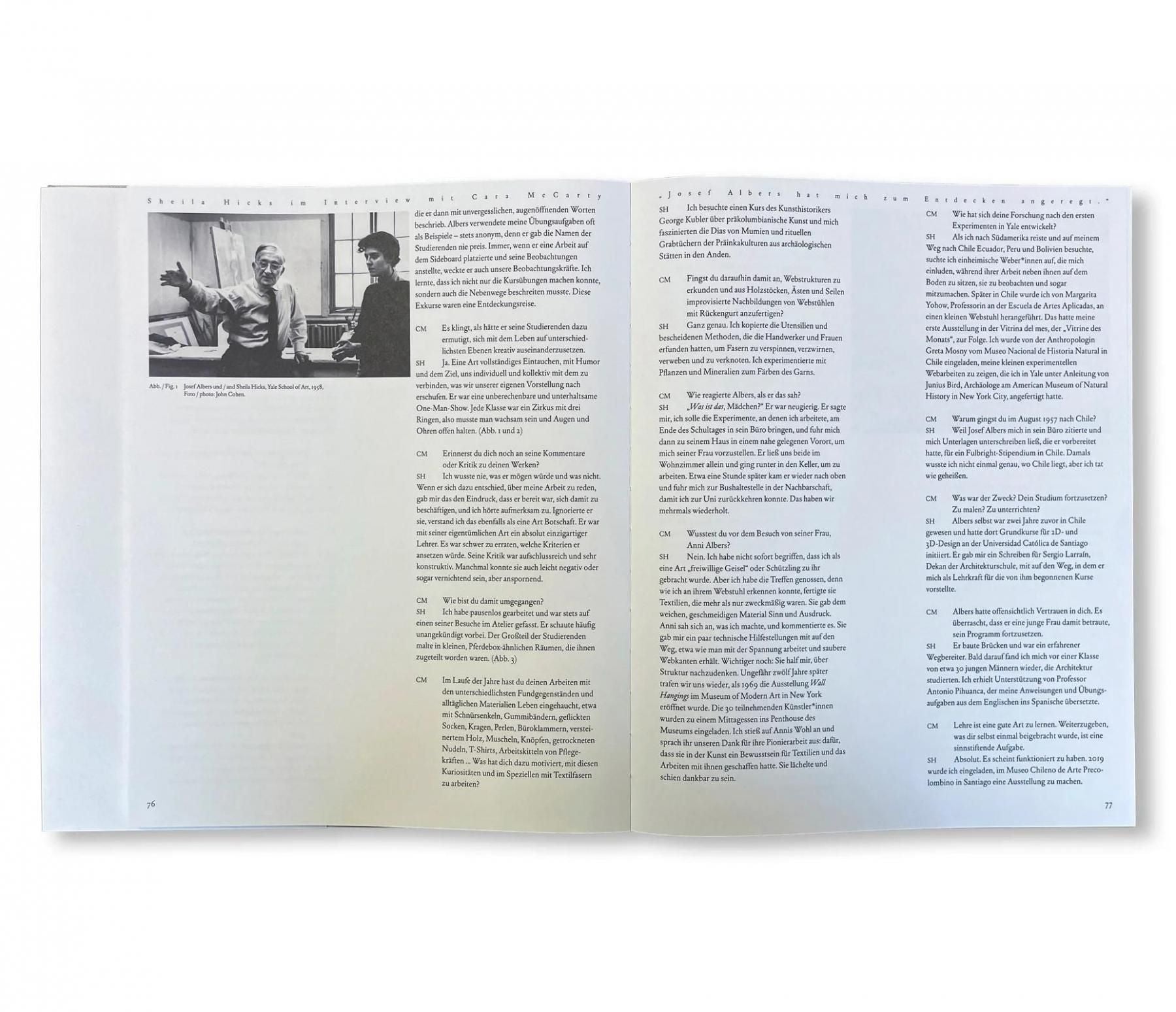 書籍：SHEILA HICKS: BOTTROP / DÜSSELDORF 2024