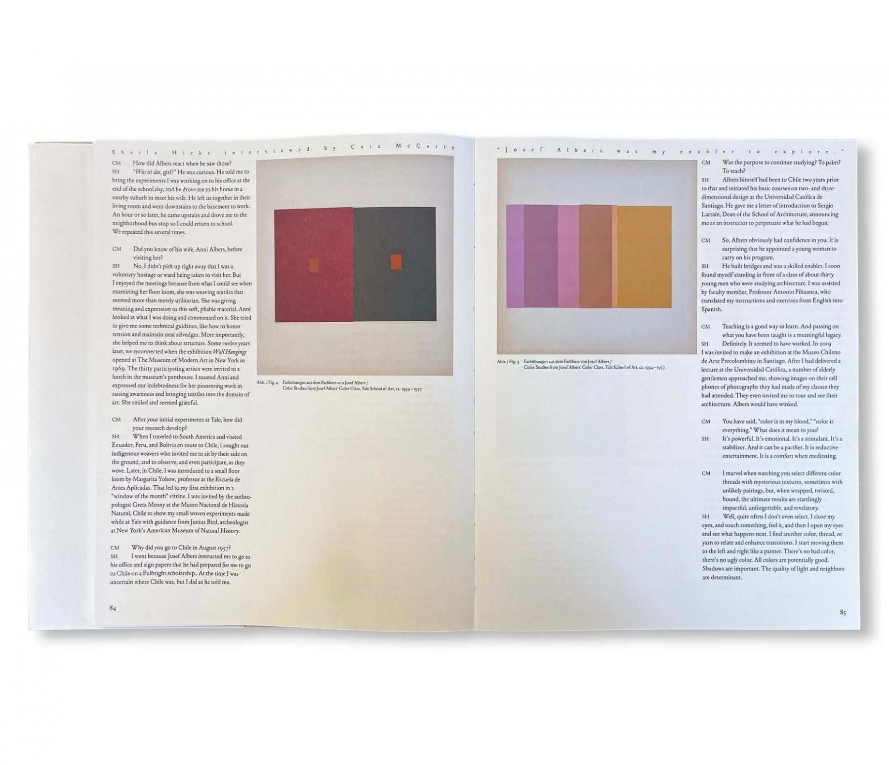 書籍：SHEILA HICKS: BOTTROP / DÜSSELDORF 2024