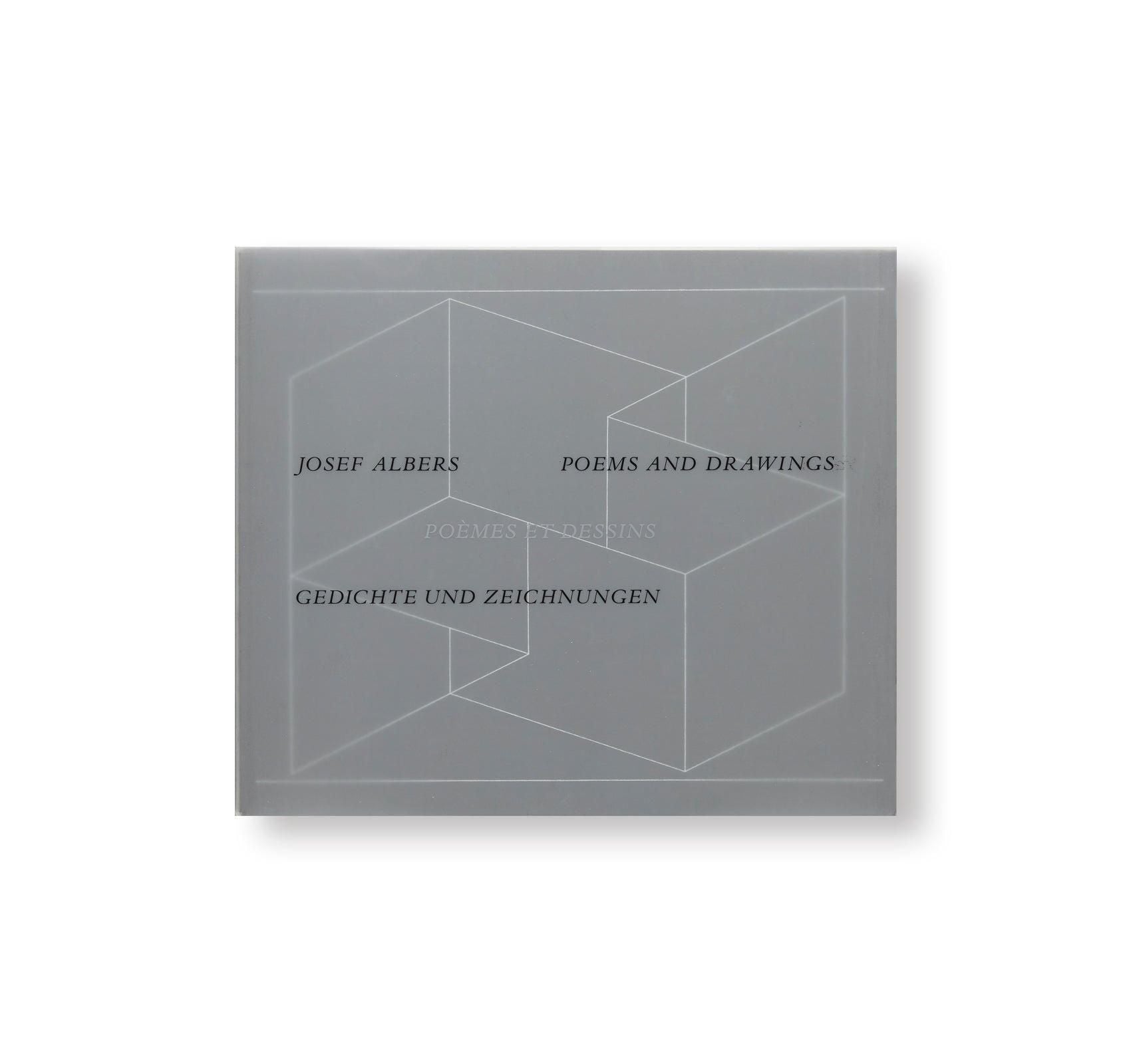 書籍：POEMS AND DRAWINGS by Josef Albers [FOURTH EDITION]