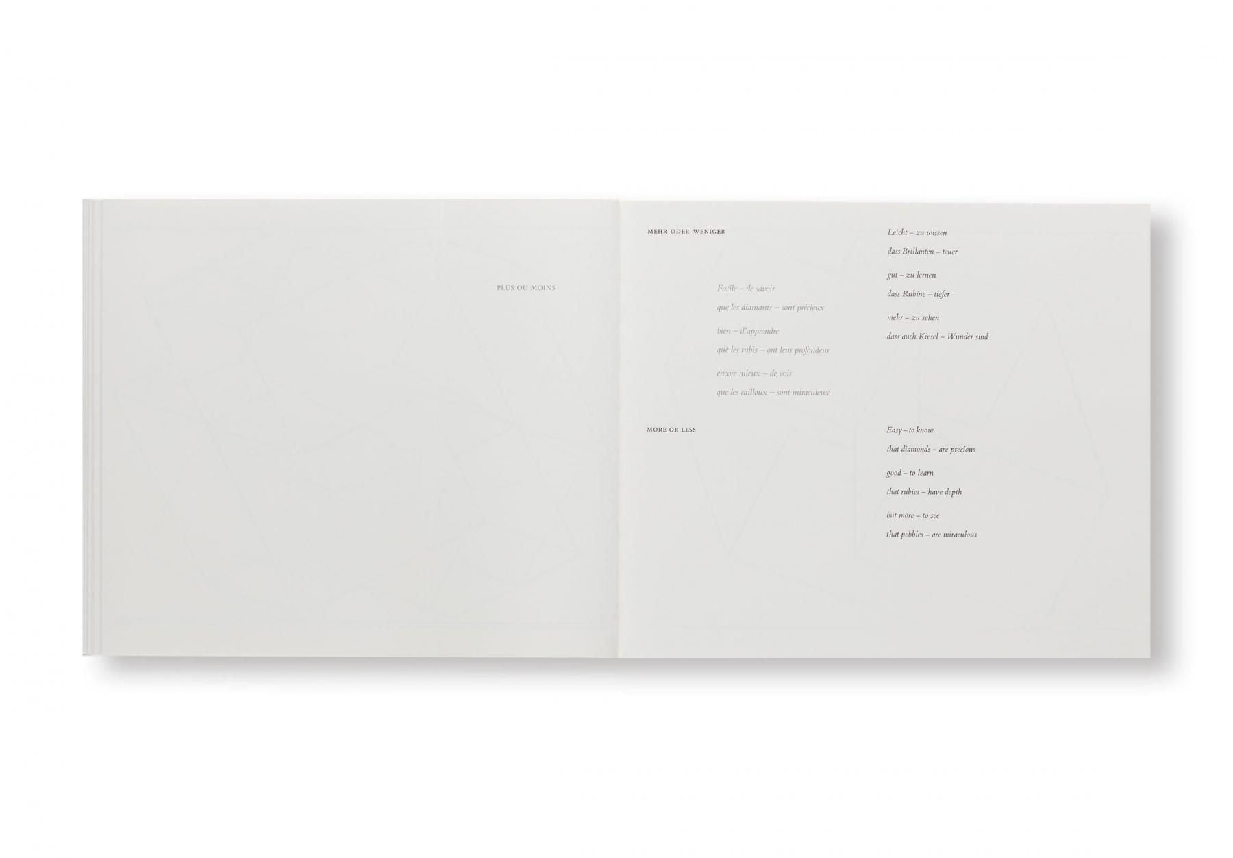 書籍：POEMS AND DRAWINGS by Josef Albers [FOURTH EDITION]