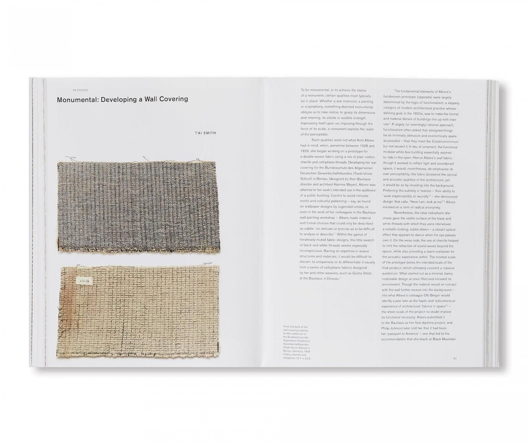 書籍：ANNI ALBERS by Anni Albers