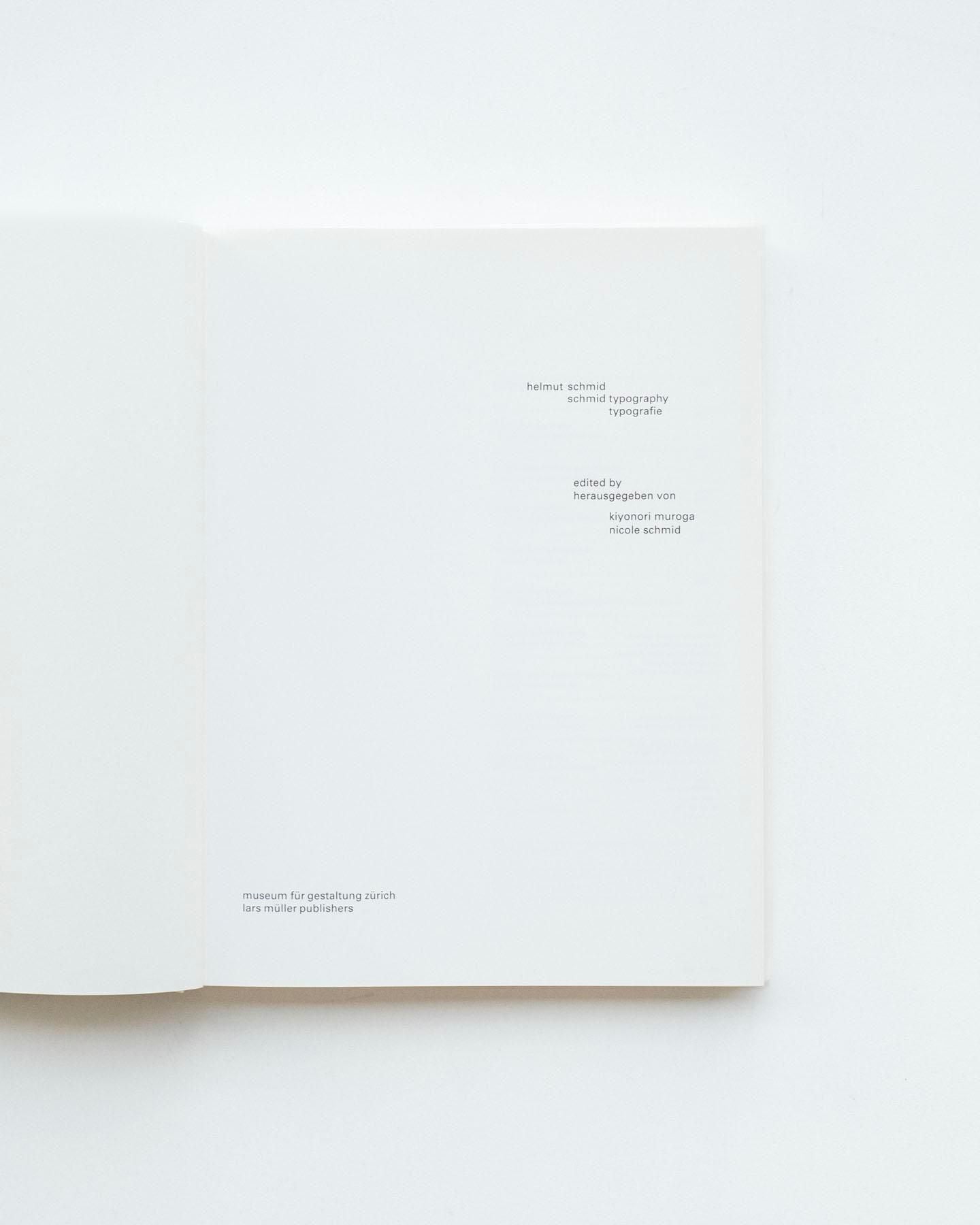 書籍：Helmut Schmid