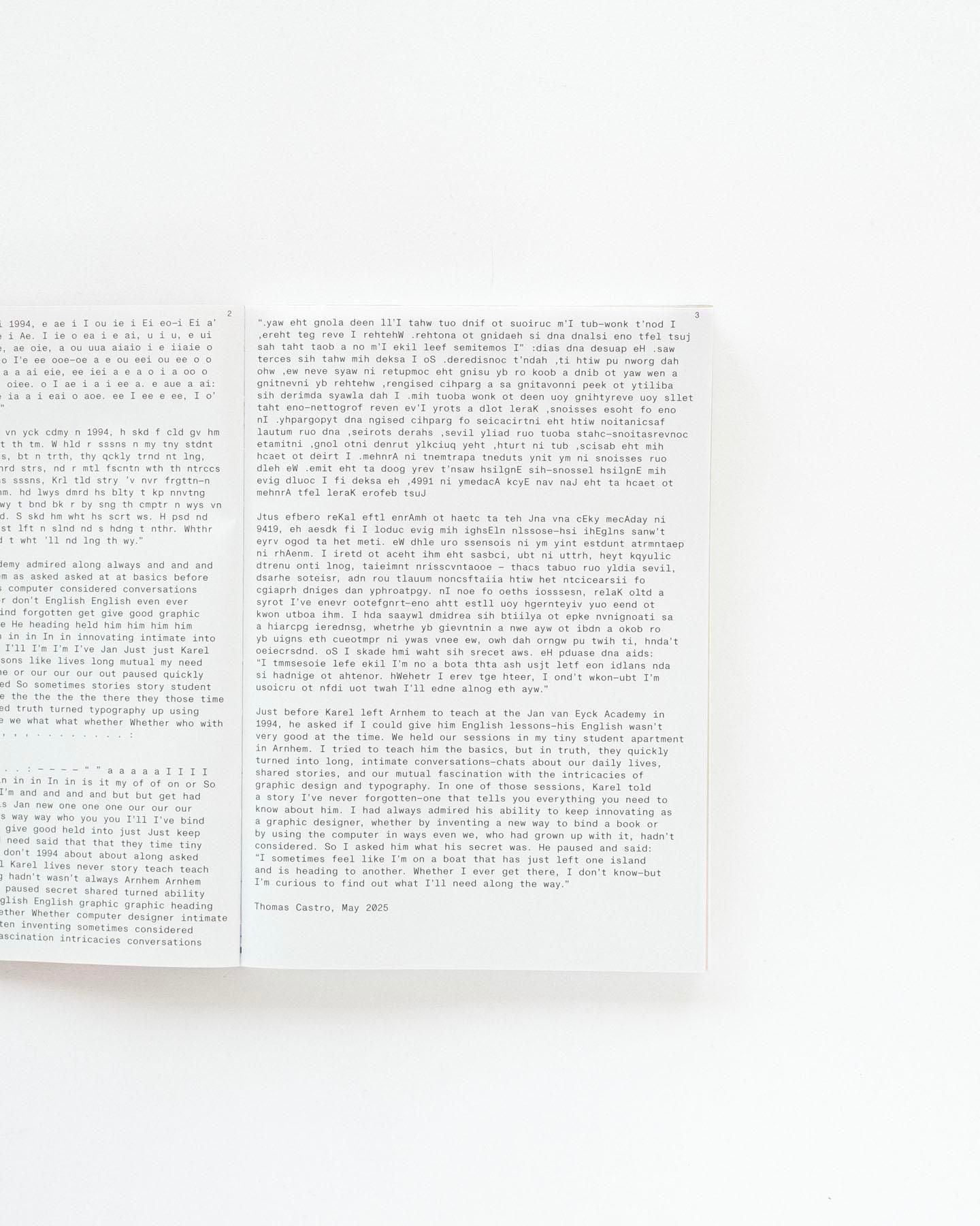 書籍：Karel Martens