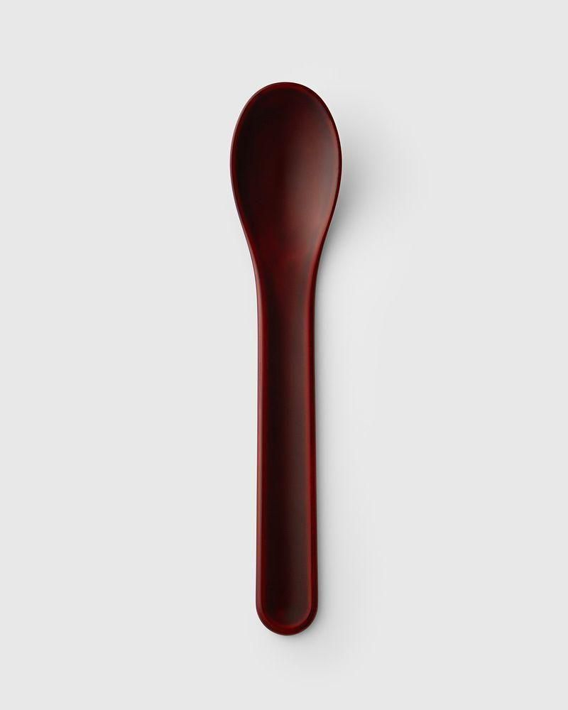 URUSHI SPOON Large (Laquered) 漆スプーン・大 [Sugurome Red]