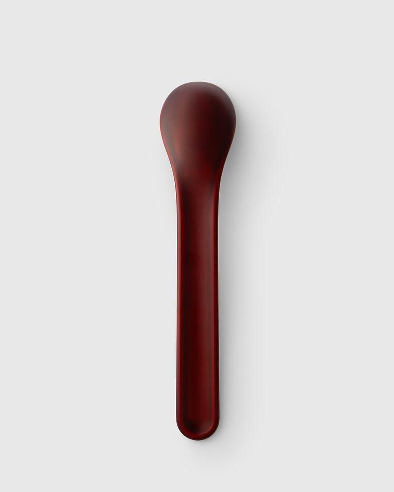URUSHI SPOON Large (Laquered) 漆スプーン・大 [Sugurome Red]