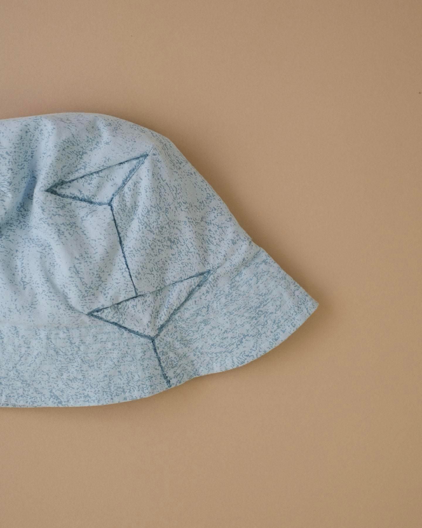 Compass Box Hat Drawn Dense Cotton / size 2 / Ice Blue