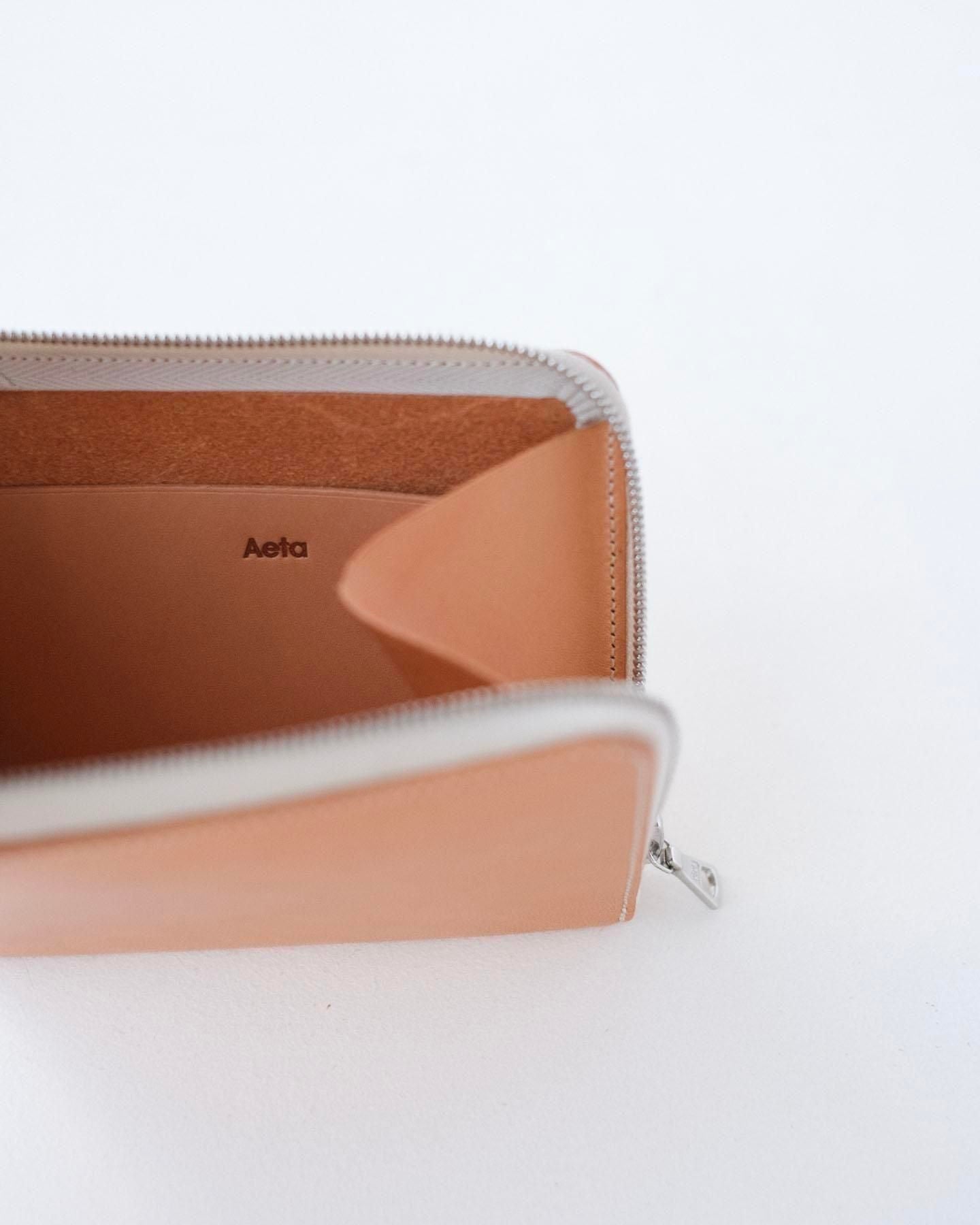 VT20 / L-SHAPED WALLET M［NATURAL］ / Aeta